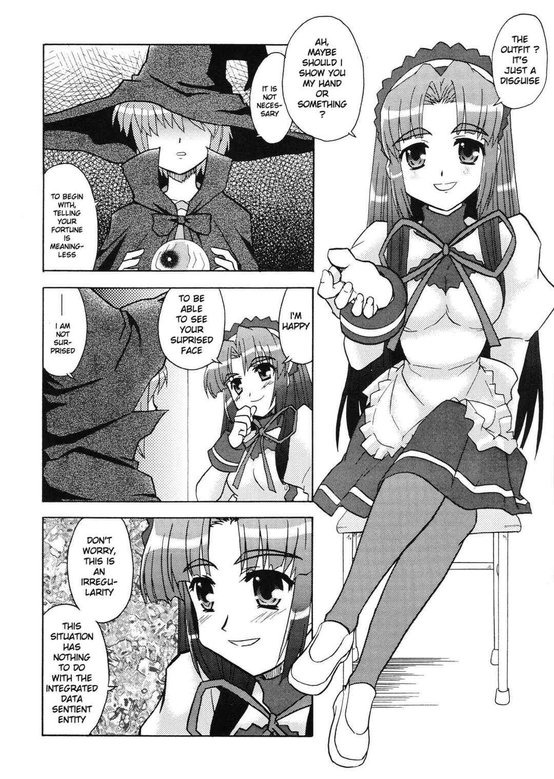 Page 7 Chapter Unknown_445c Suzumiya Haruhi no Yuutsu - Bannou Bunka Asakura Ryoko (Doujinshi)