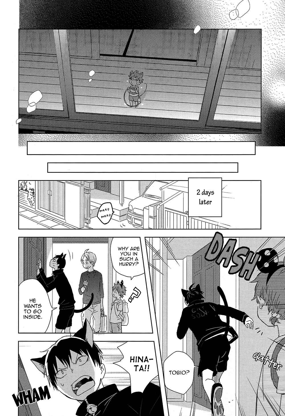 Page 10 Chapter 3 Haikyuu!! - Ueta Nezumi to Fukigen na Neko (Doujinshi)