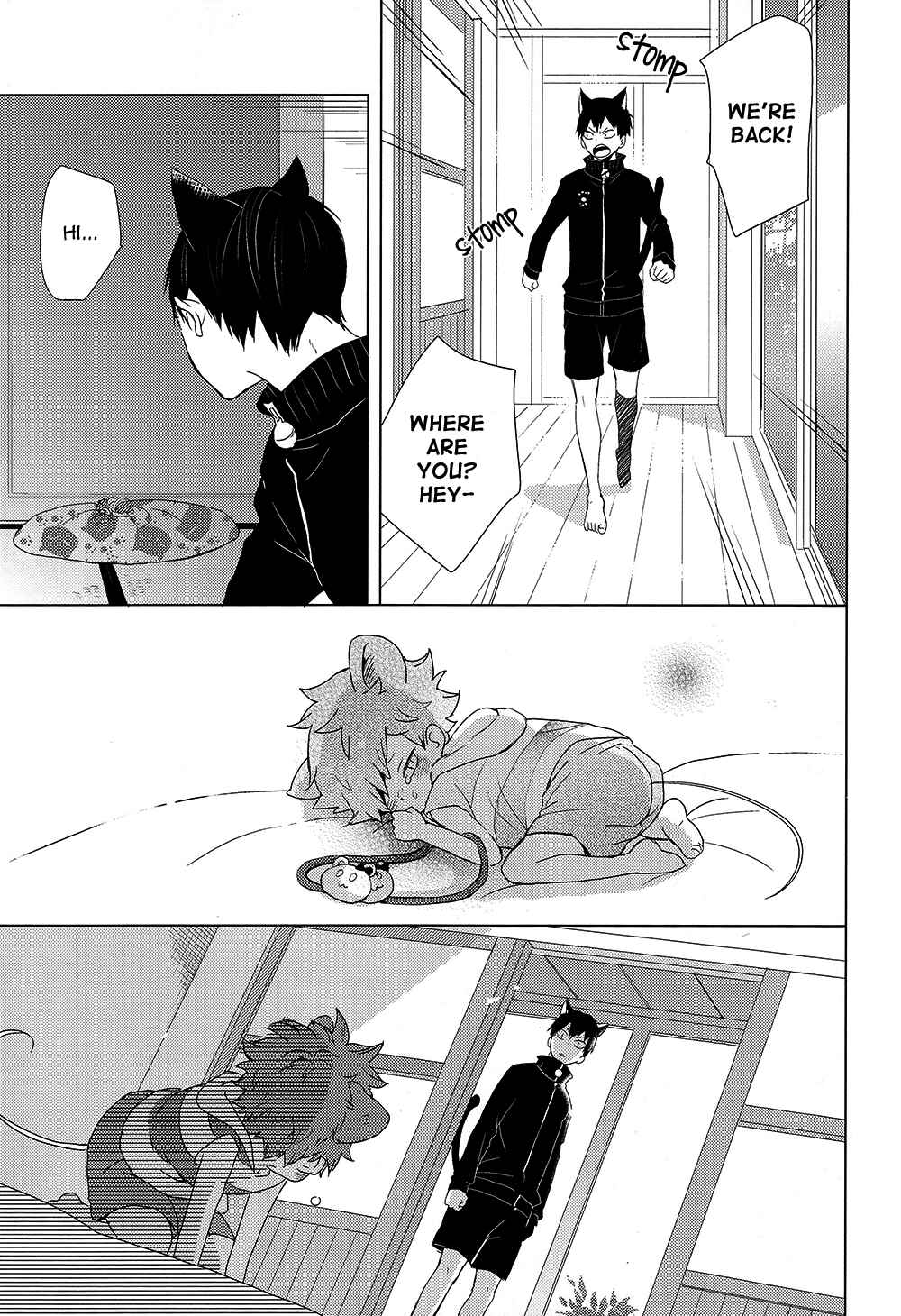 Page 11 Chapter 3 Haikyuu!! - Ueta Nezumi to Fukigen na Neko (Doujinshi)