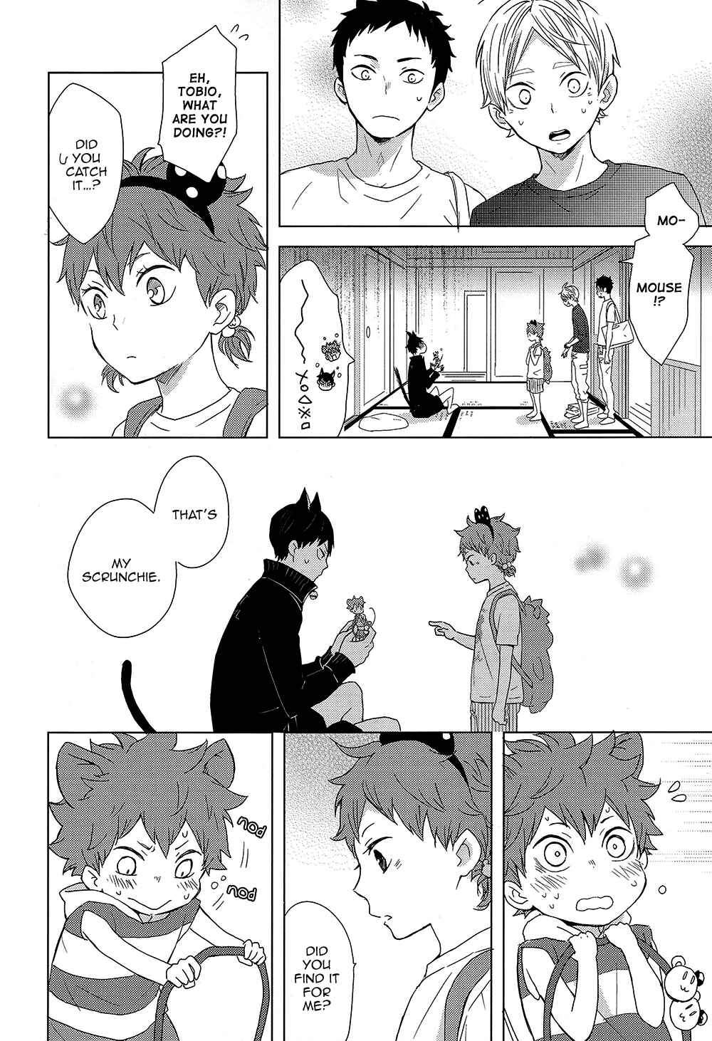 Page 14 Chapter 3 Haikyuu!! - Ueta Nezumi to Fukigen na Neko (Doujinshi)