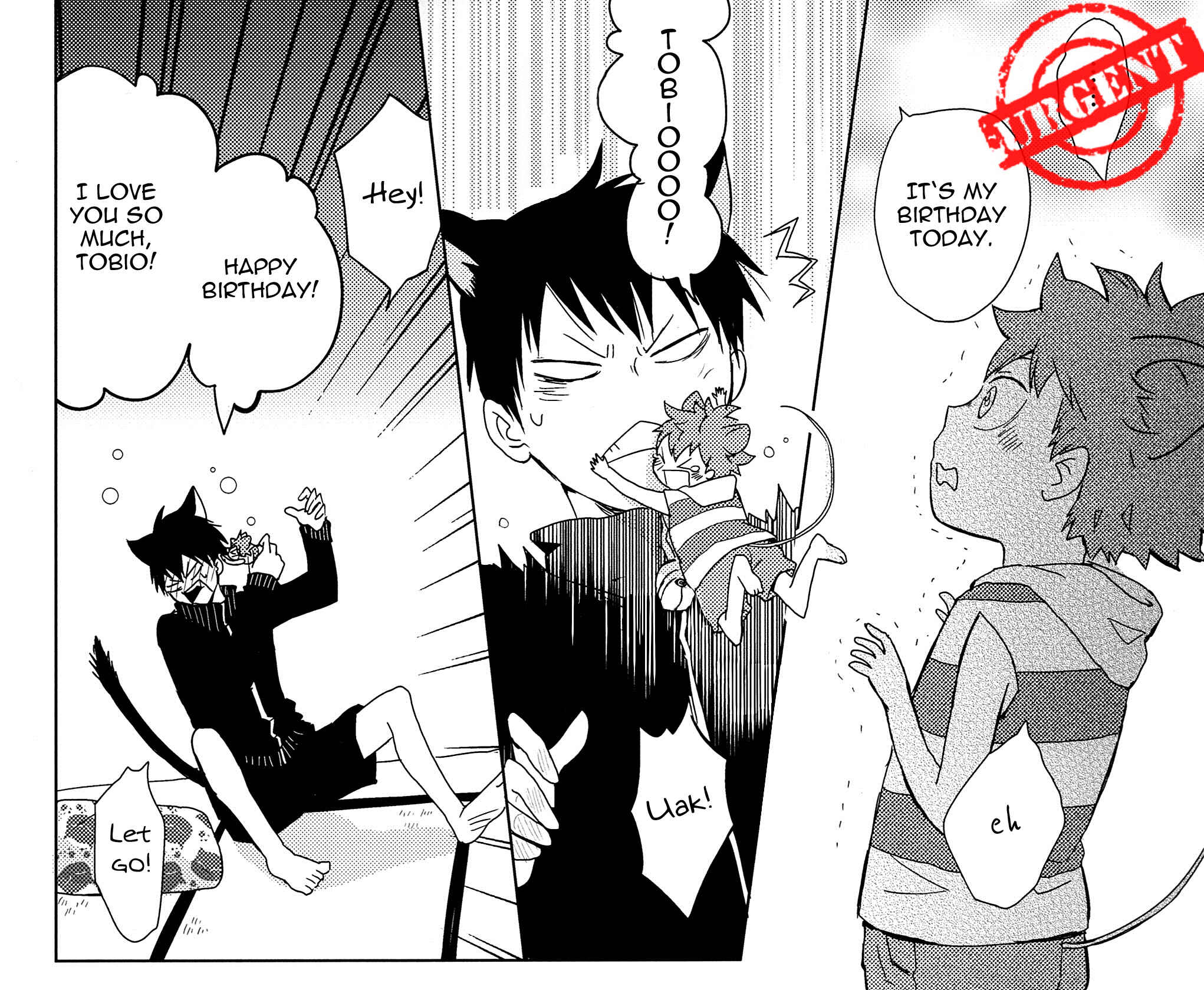Page 2 Chapter 3 Haikyuu!! - Ueta Nezumi to Fukigen na Neko (Doujinshi)