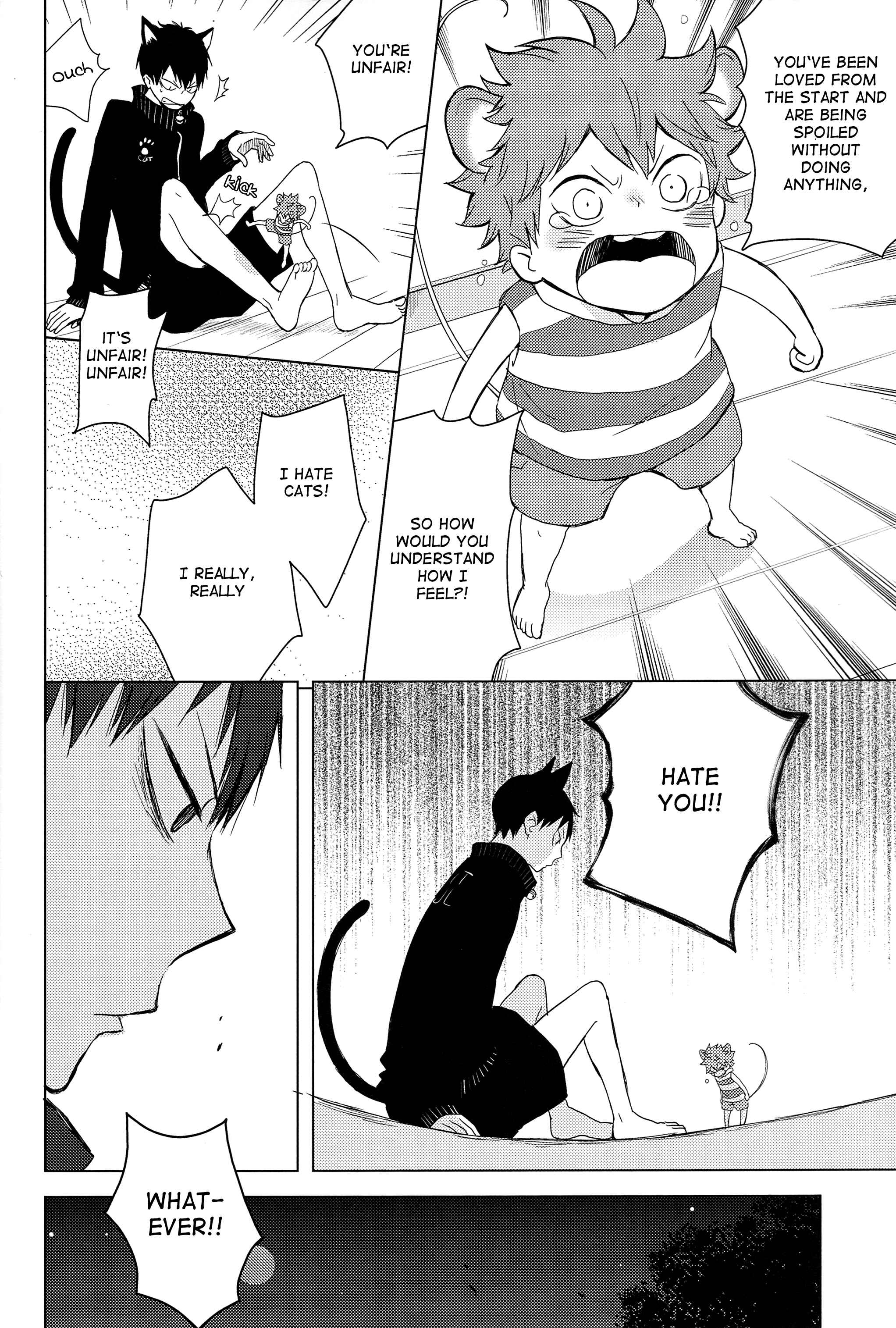 Page 4 Chapter 2 Haikyuu!! - Ueta Nezumi to Fukigen na Neko (Doujinshi)