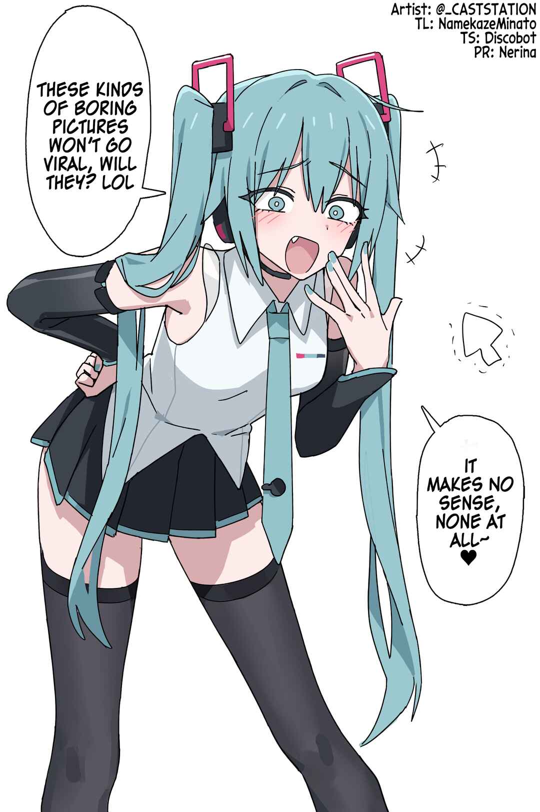 Page 1 Chapter 2 Vocaloid - Bratty Miku (Doujinshi)