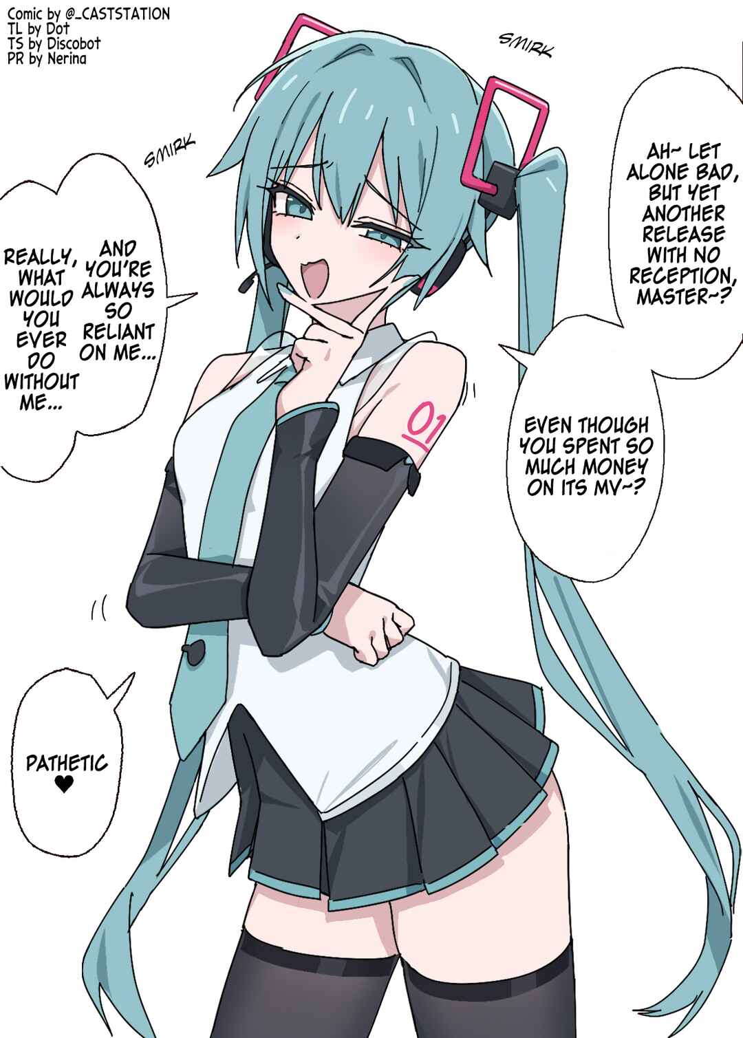 Page 1 Chapter 1 Vocaloid - Bratty Miku (Doujinshi)