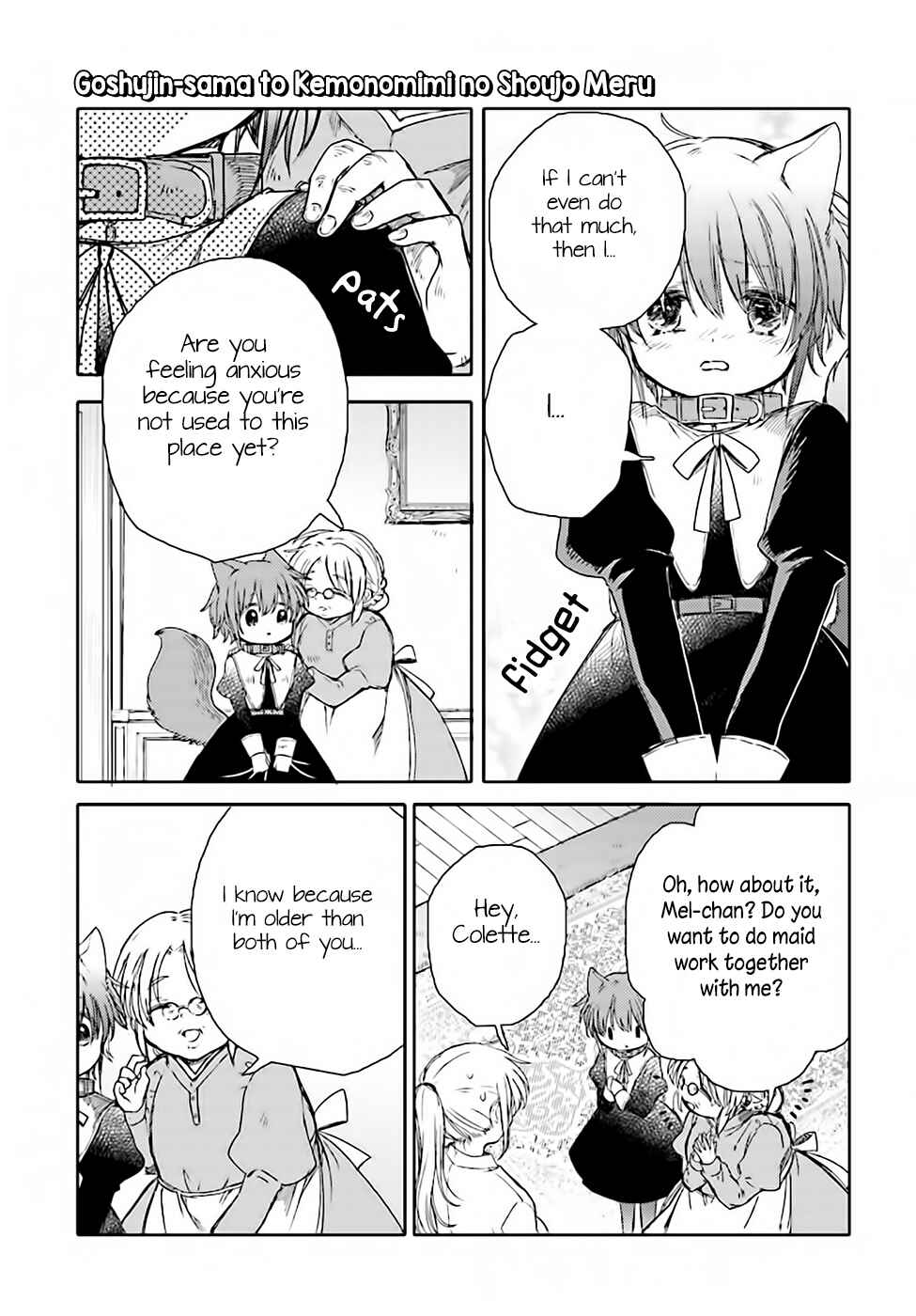 Page 21 Chapter 3 Goshujin-sama to Kemonomimi no Shoujo Meru
