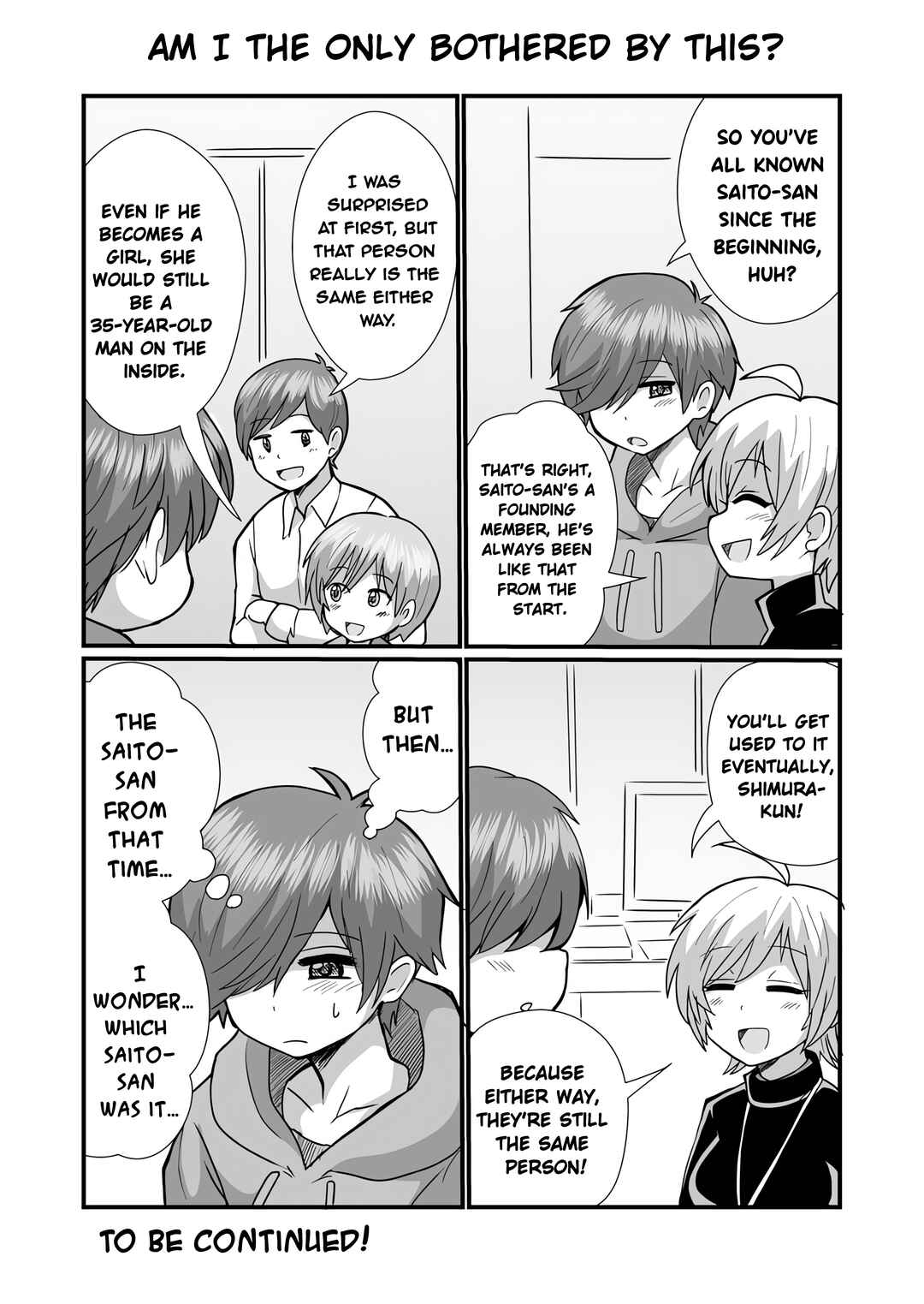 Page 4 Chapter 2 Docchi no Saito-san