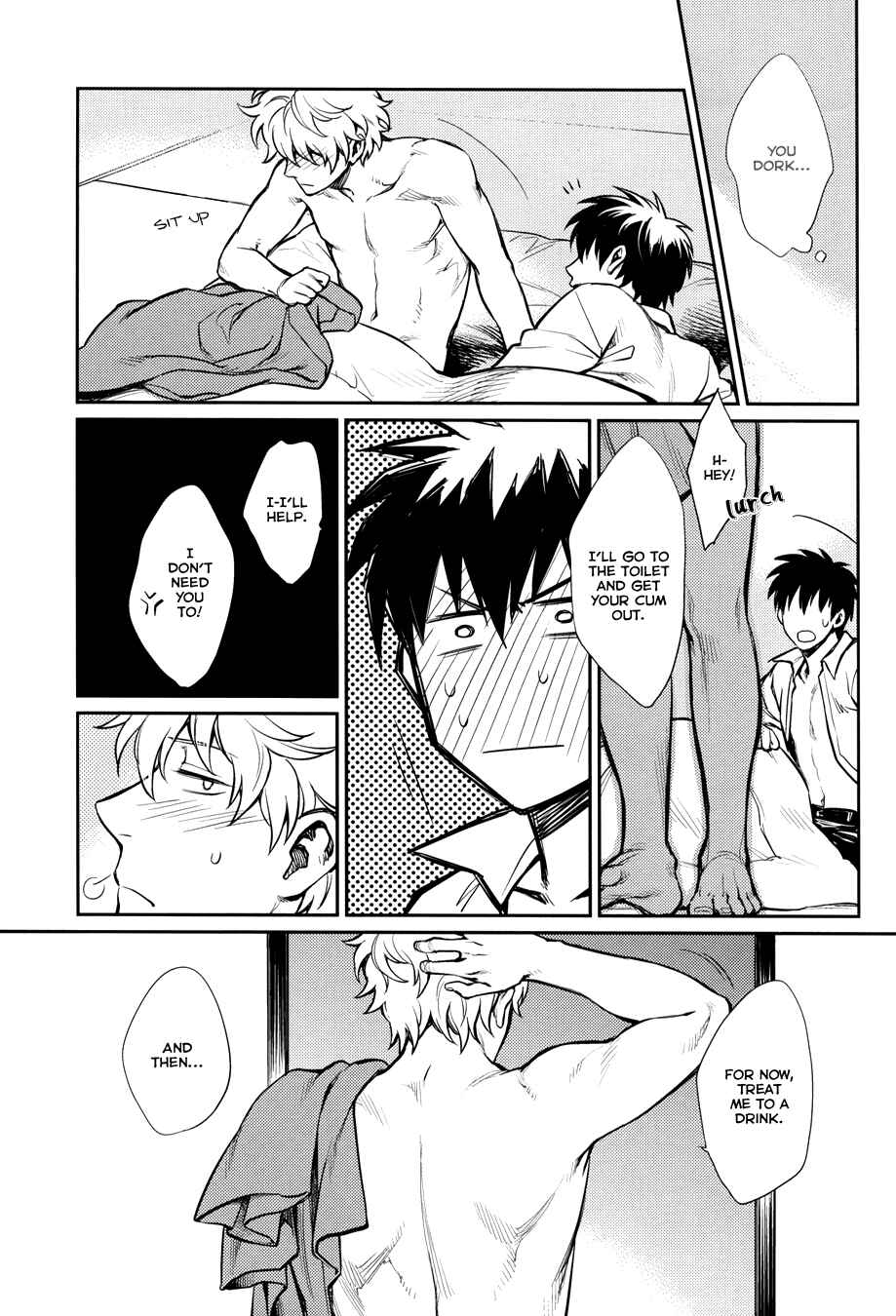 Page 40 Chapter Unknown_a20a Gintama - No Talking Man (Doujinshi)