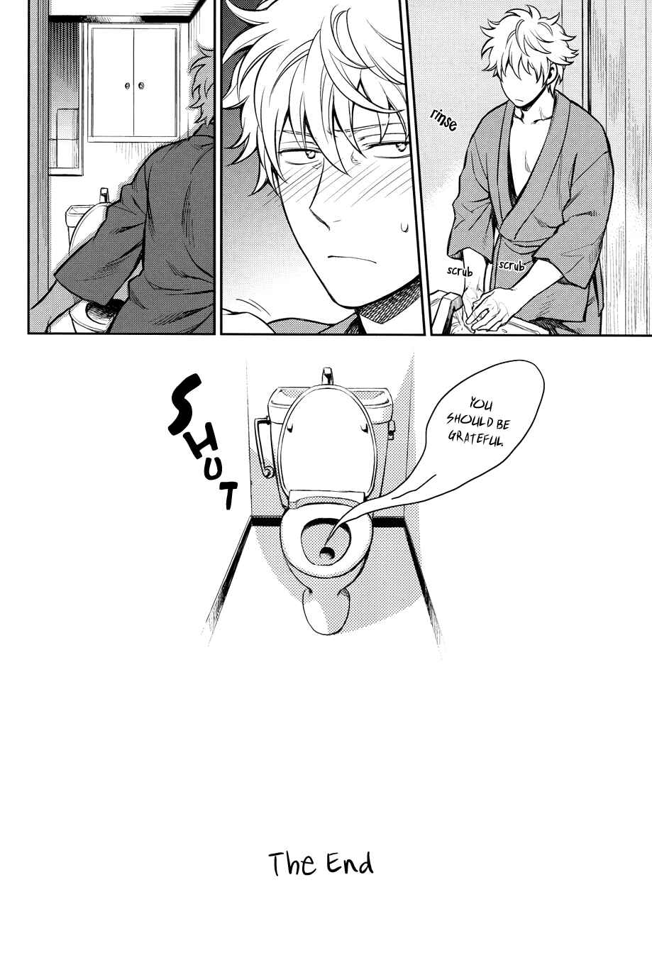Page 43 Chapter Unknown_a20a Gintama - No Talking Man (Doujinshi)