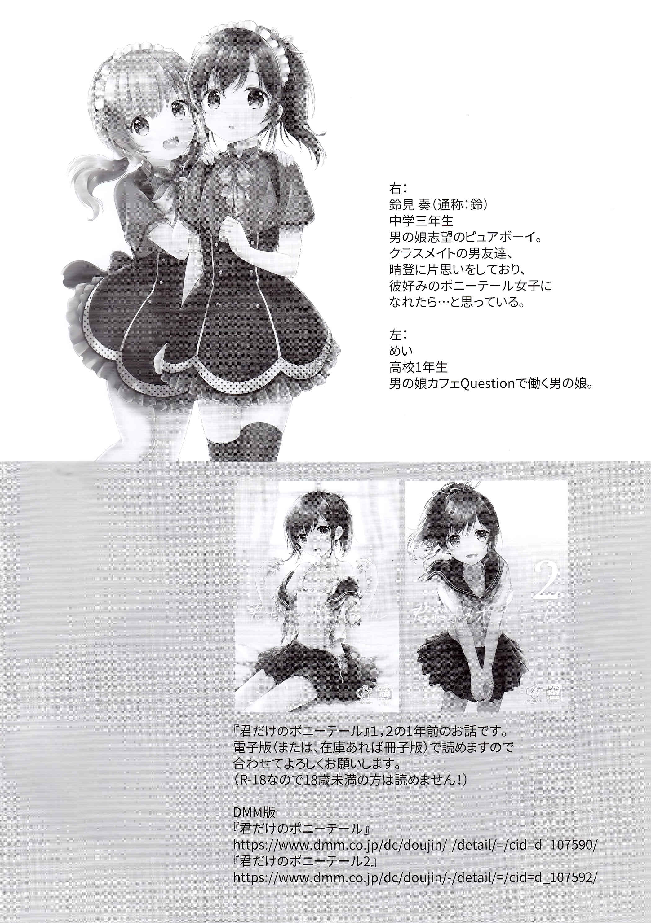Page 3 Chapter 3 Kimi Dake no Ponytail
