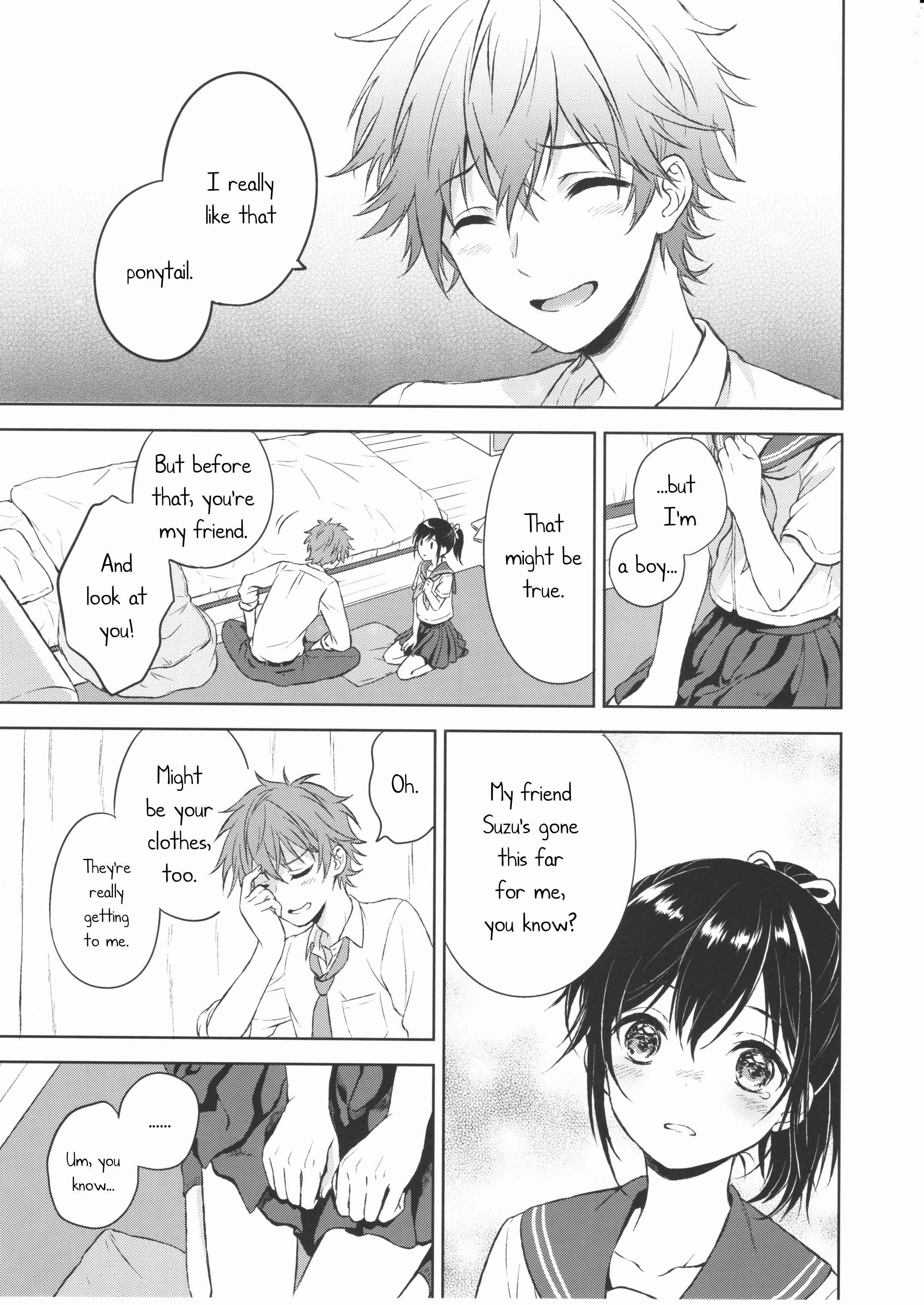 Page 18 Chapter 1 Kimi Dake no Ponytail