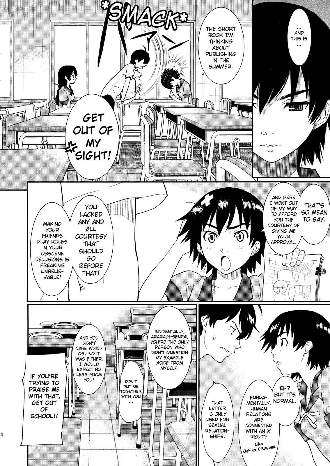 Page 24 Chapter Unknown_233b Bakemonogatari - Bakenekogatari (Doujinshi)