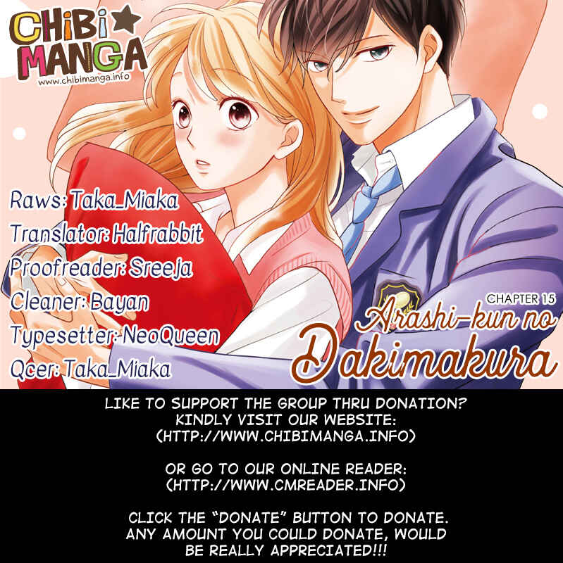 Page 1 Chapter 15 Arashi-kun no Dakimakura