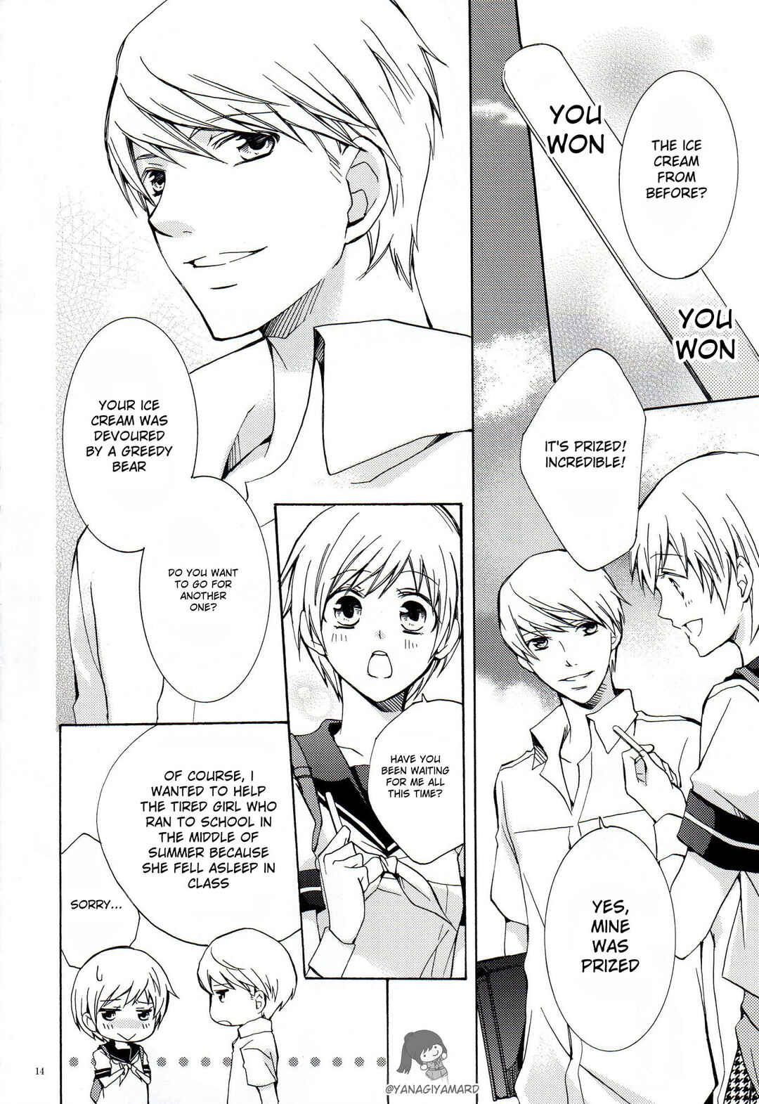 Page 10 Chapter Unknown_0d03 Persona 4 - Natsuiro Hokaugo Inspiration (Doujinshi)
