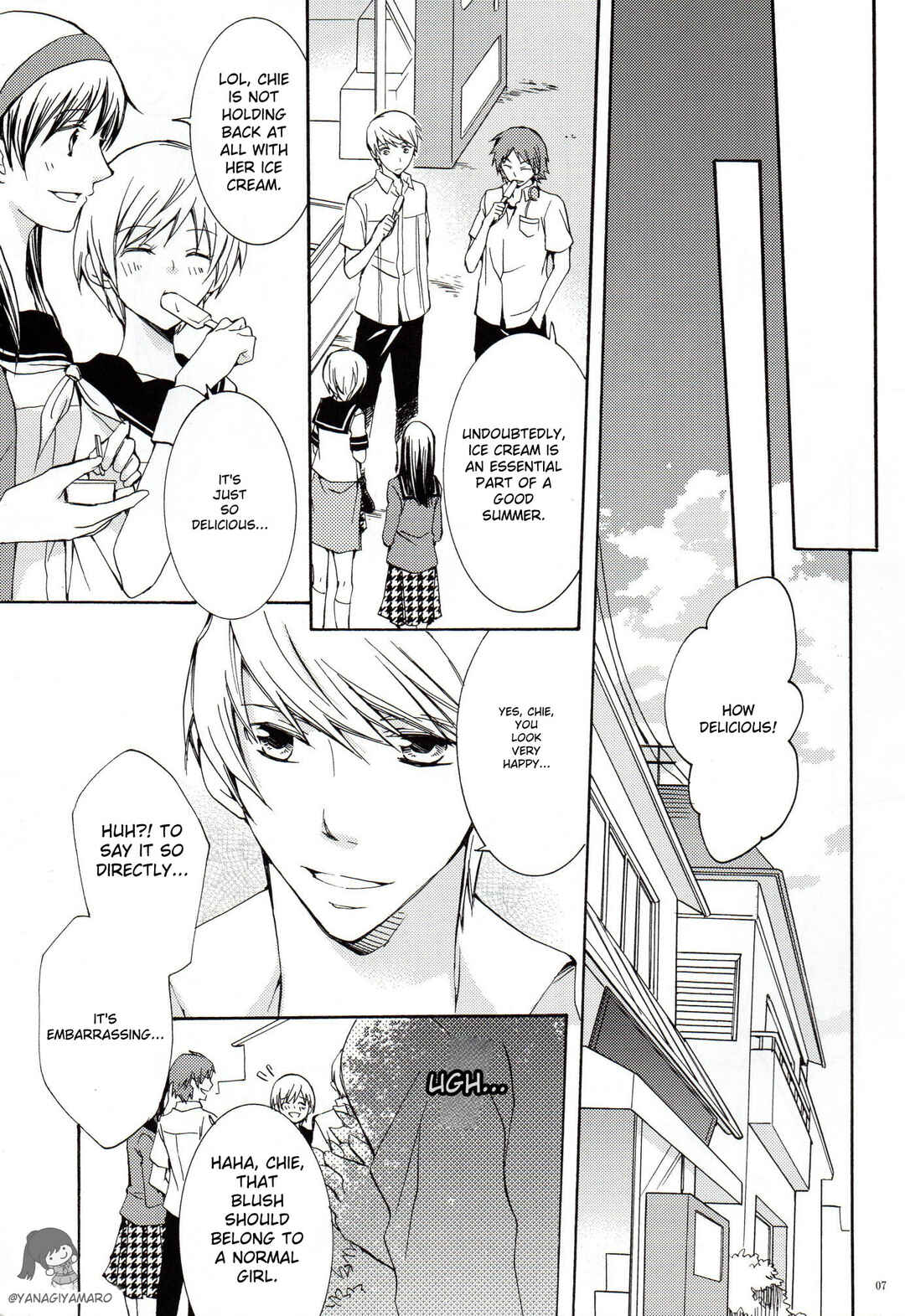 Page 3 Chapter Unknown_0d03 Persona 4 - Natsuiro Hokaugo Inspiration (Doujinshi)