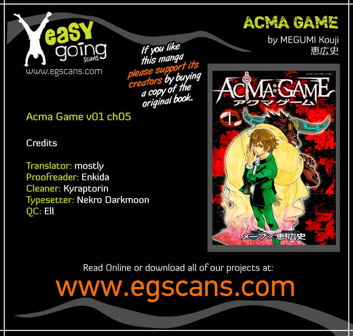 Page 1 Chapter 5 Acma:Game