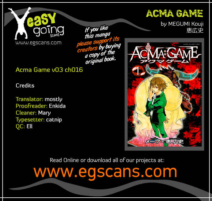 Page 1 Chapter 16 Acma:Game