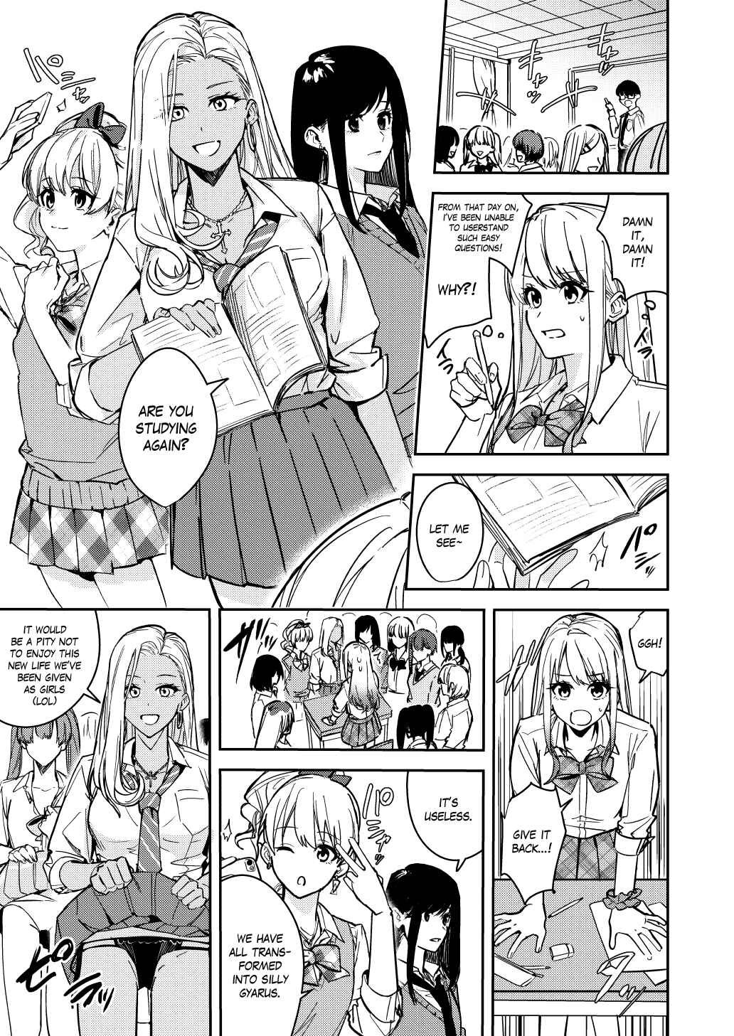 Page 10 Chapter Unknown_6073 Shuudan Nyotaika Gal, Ochiru