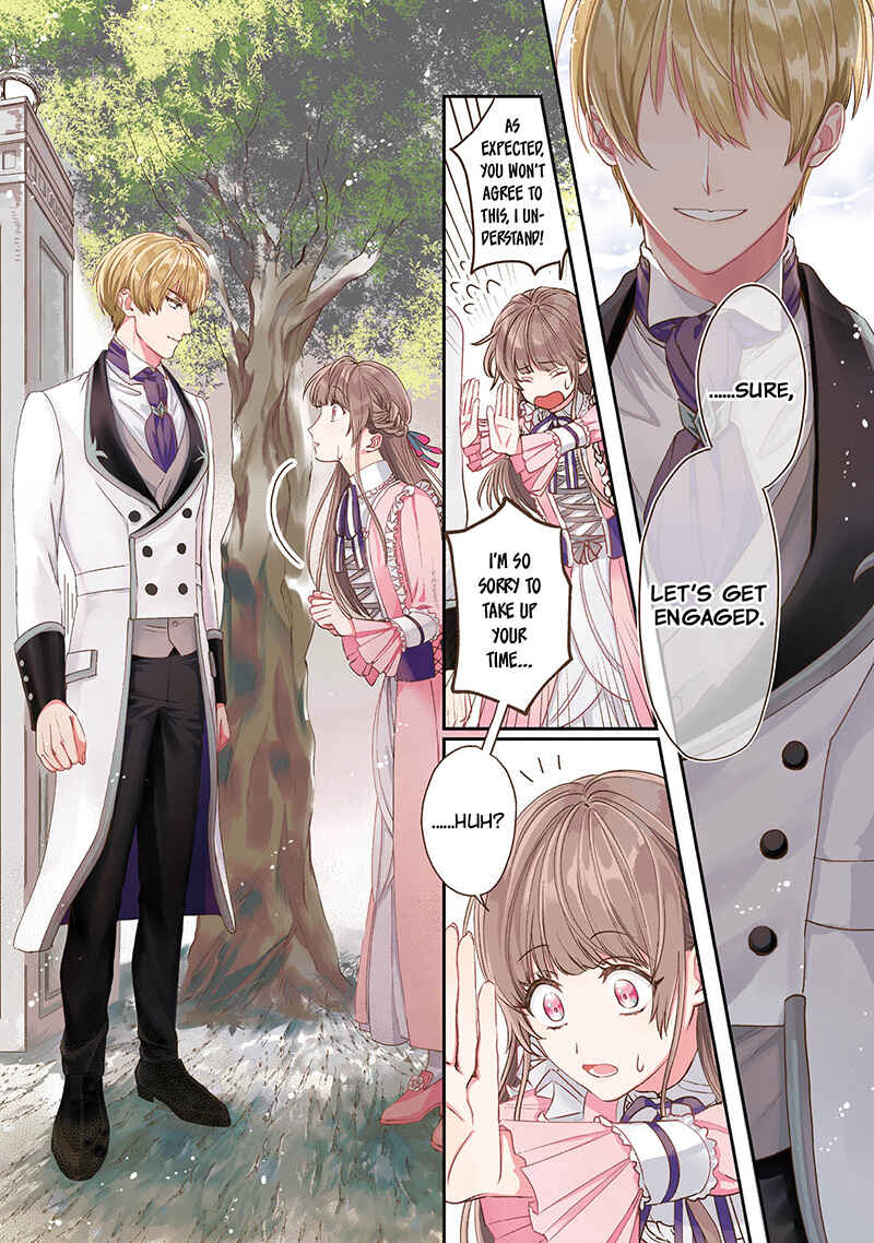 Page 3 Chapter 1 Nariyuki de Konyaku o Moushikonda Yowaki Binbou Reijou desu ga, Nazeka Jiki Koushaku-sama ni Dekiai sarete Torawarete imasu @Comic
