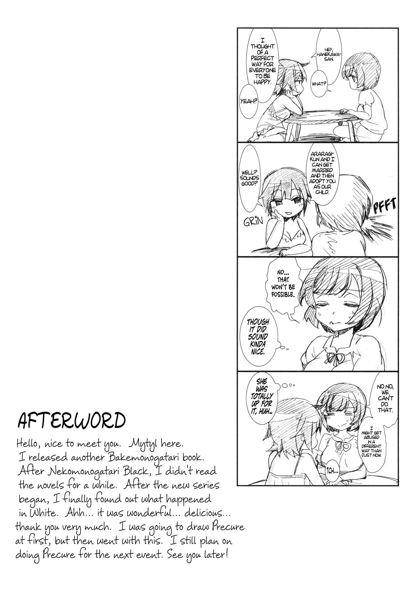 Page 20 Chapter Unknown_d161 Bakemonogatari - Feline Fun (Doujinshi)