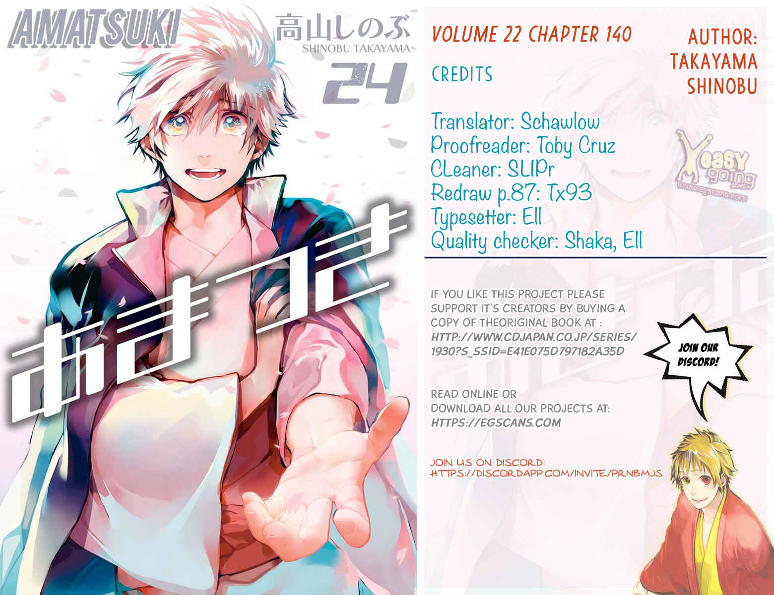 Page 1 Chapter 140 Amatsuki