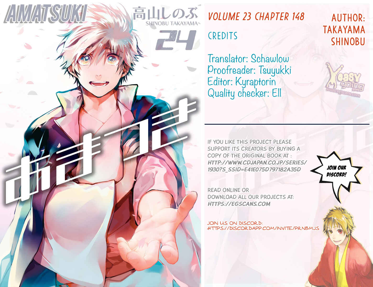 Page 1 Chapter 148 Amatsuki