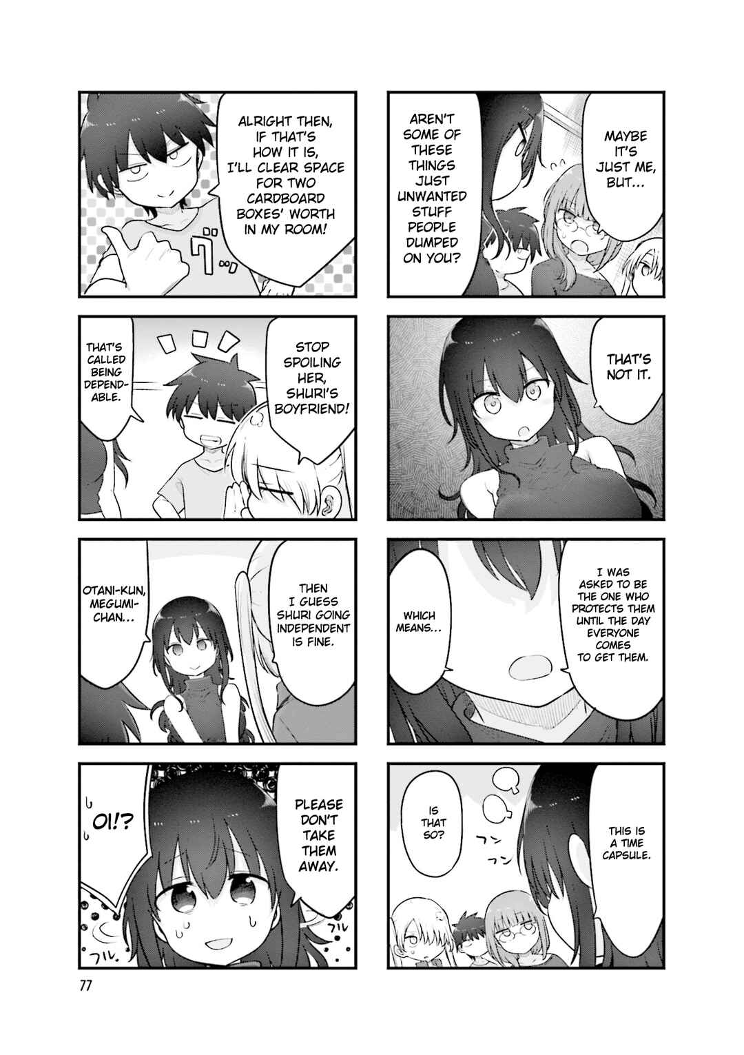 Page 8 Chapter 145 Komori-san wa Kotowarenai!