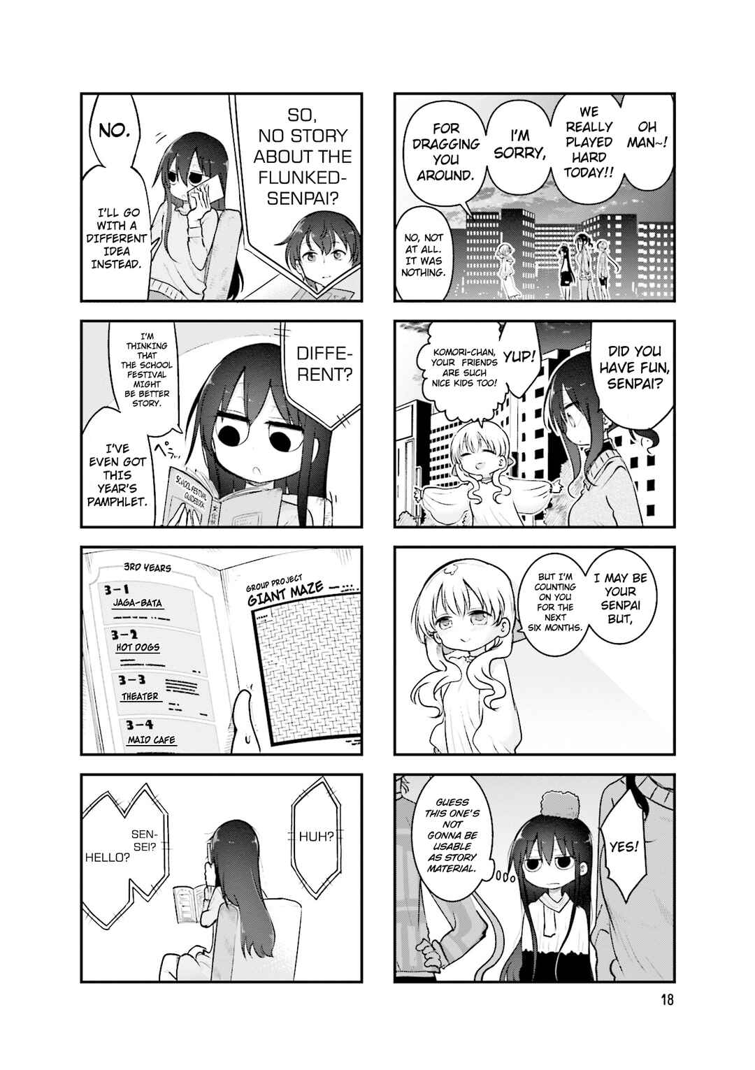 Page 9 Chapter 85 Komori-san wa Kotowarenai!