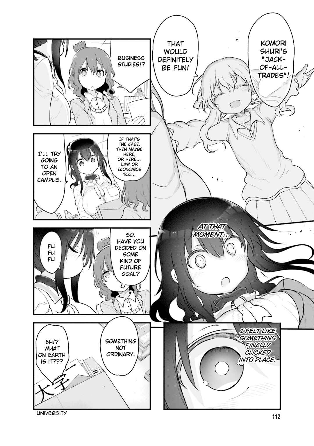 Page 9 Chapter 123 Komori-san wa Kotowarenai!