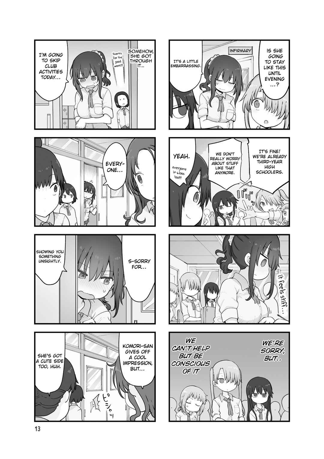 Page 4 Chapter 138 Komori-san wa Kotowarenai!