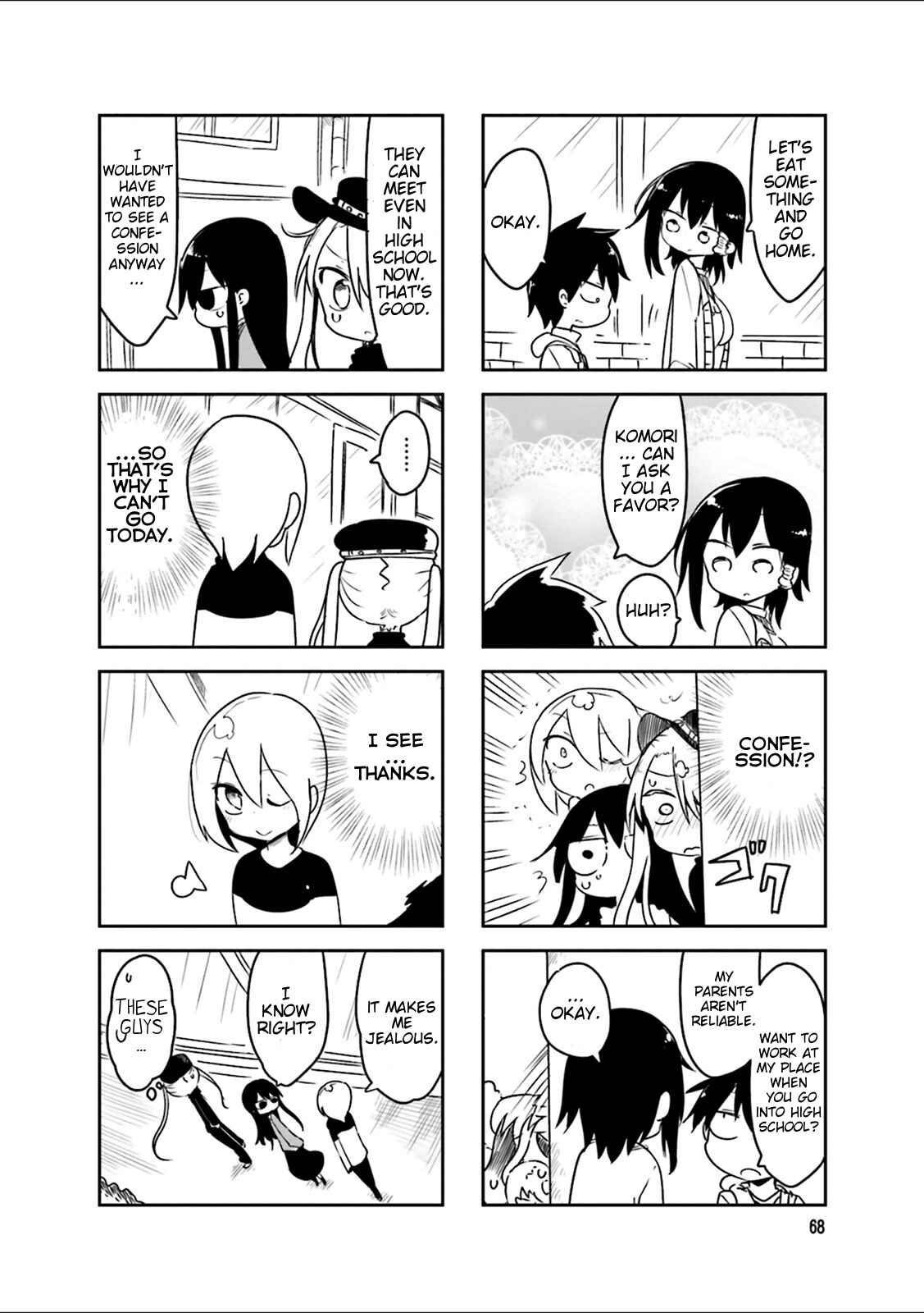 Page 8 Chapter 38 Komori-san wa Kotowarenai!