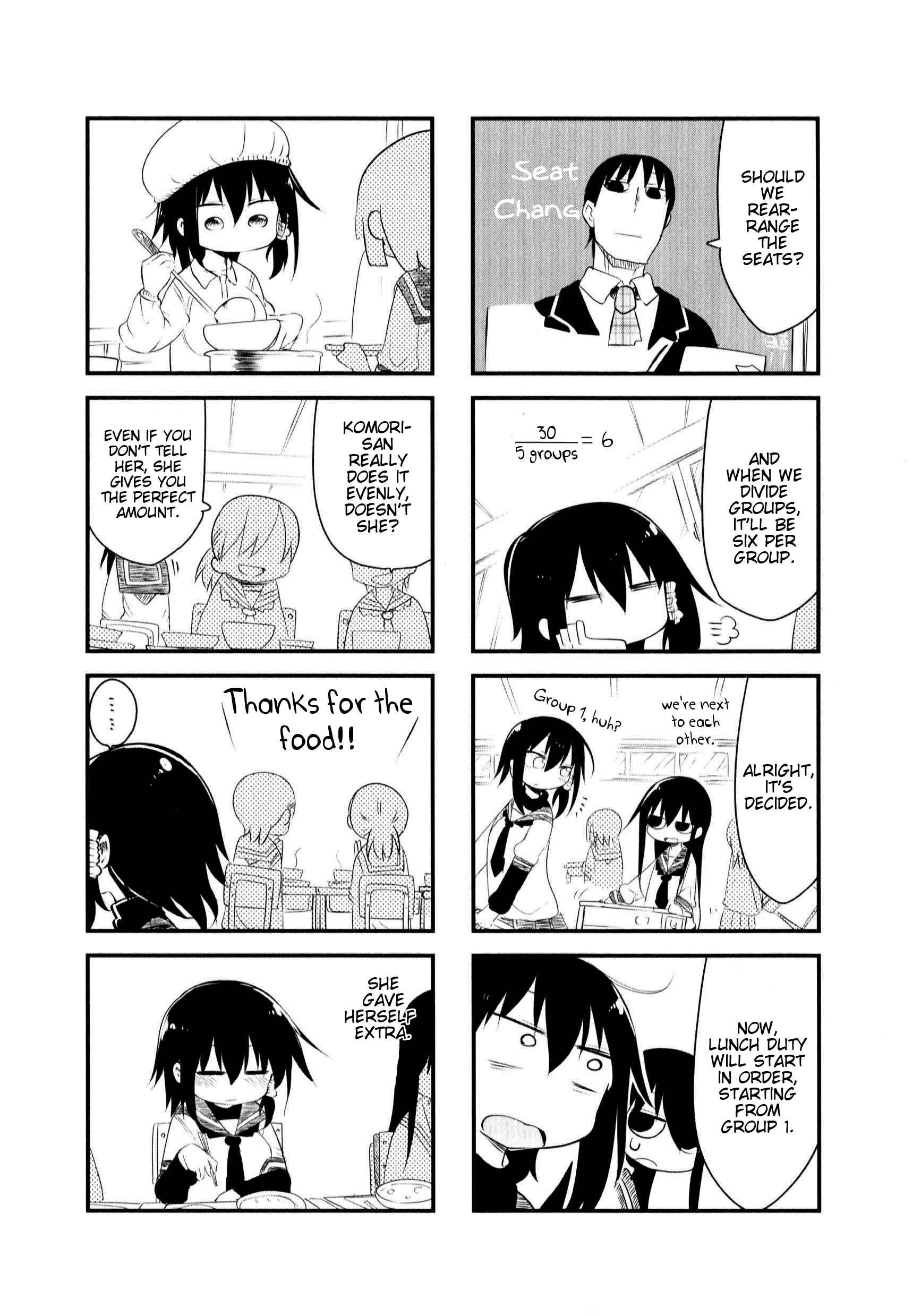 Page 6 Chapter 21 Komori-san wa Kotowarenai!