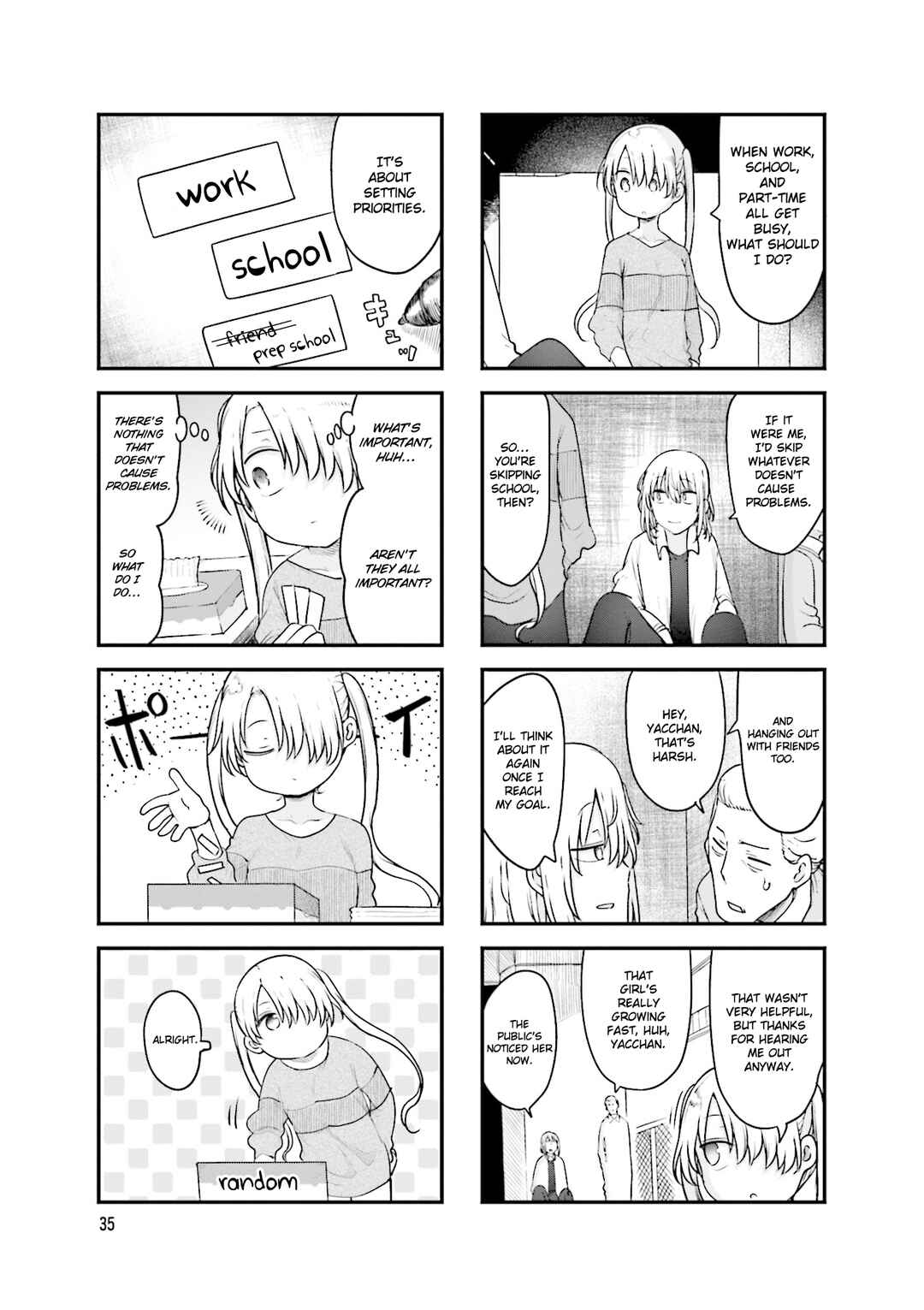 Page 8 Chapter 140 Komori-san wa Kotowarenai!