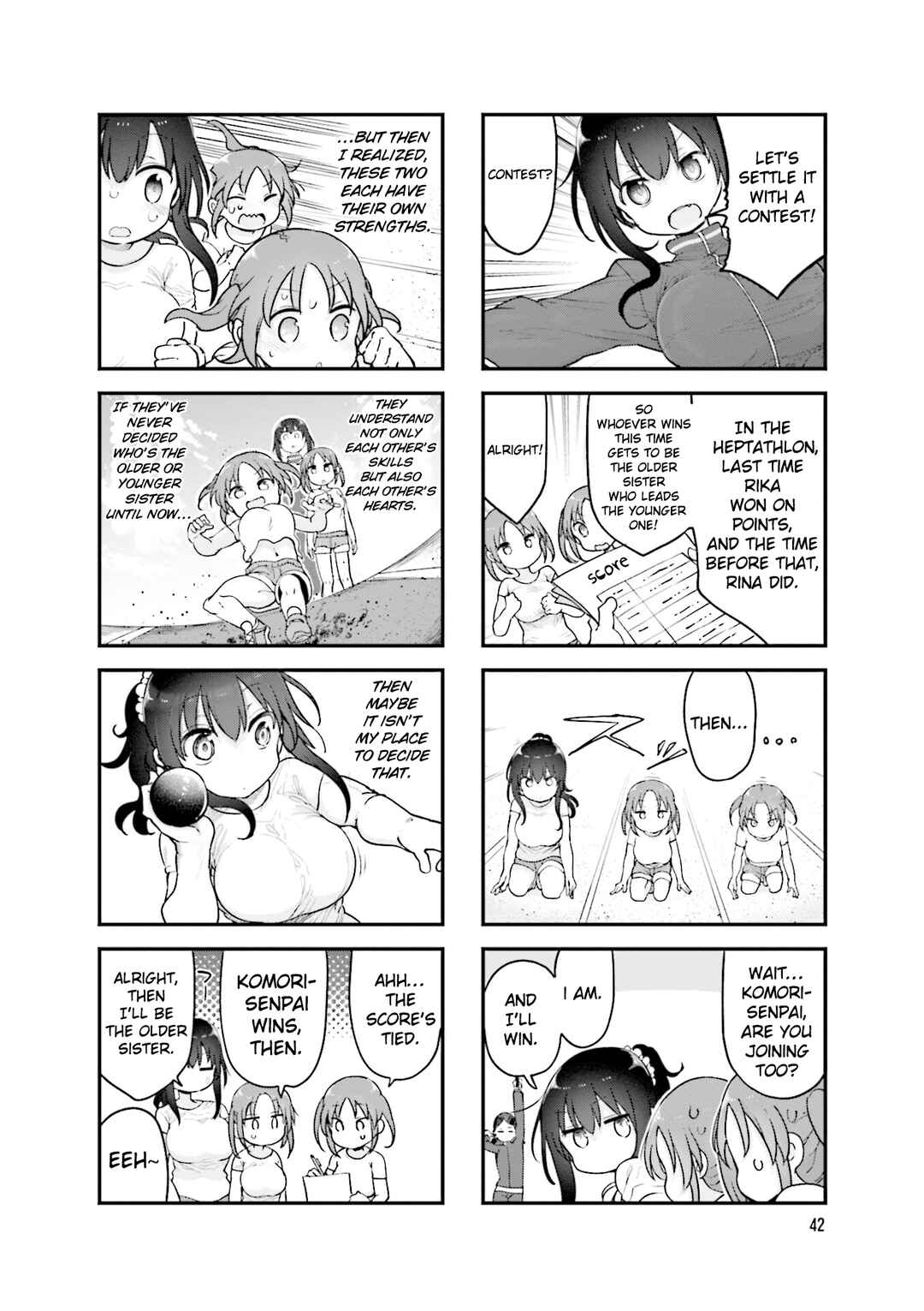Page 7 Chapter 128 Komori-san wa Kotowarenai!