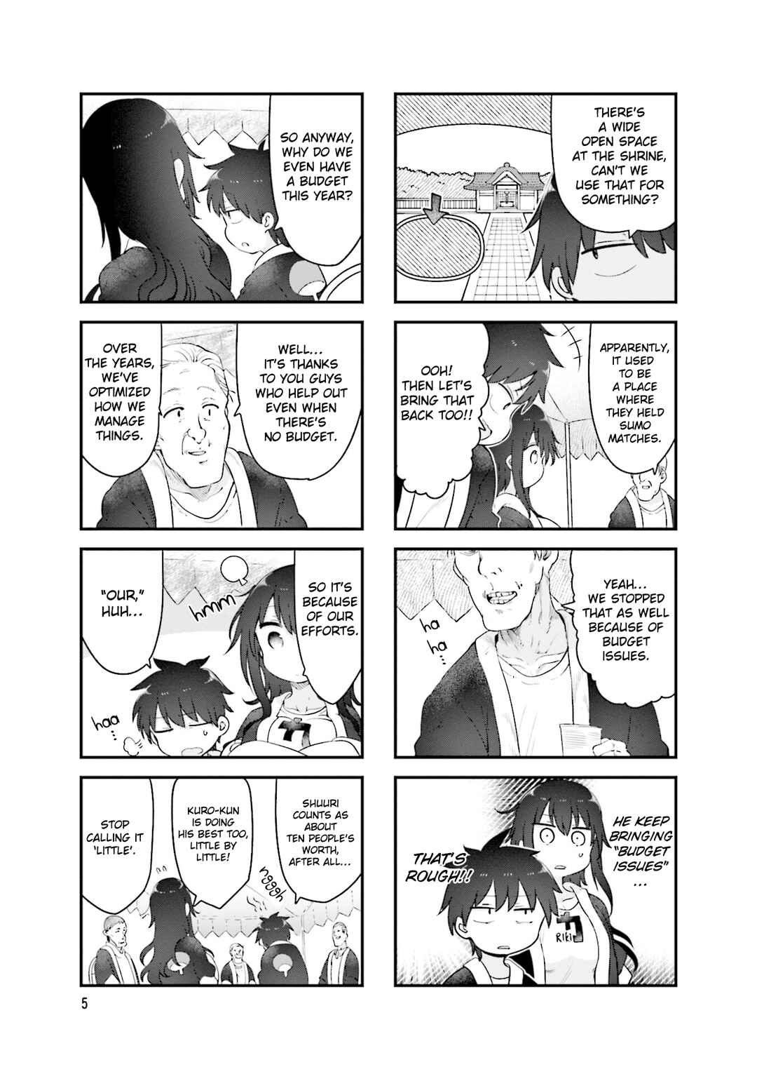 Page 8 Chapter 137 Komori-san wa Kotowarenai!