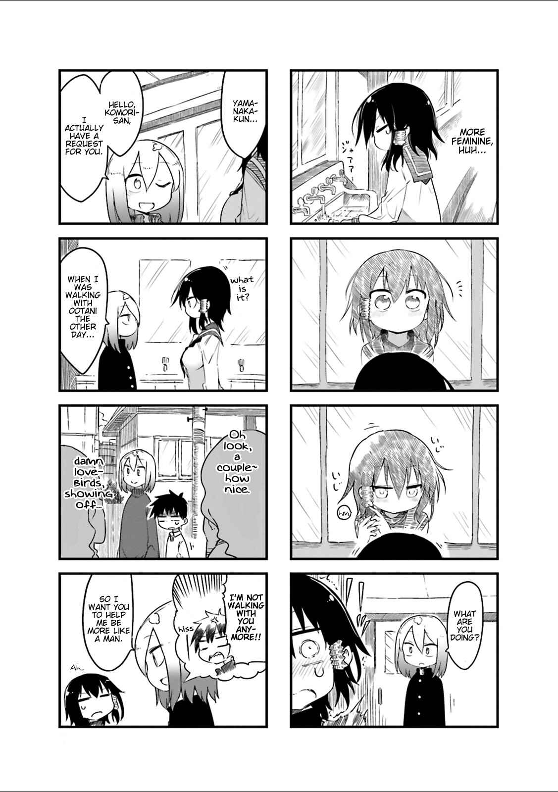 Page 8 Chapter 30 Komori-san wa Kotowarenai!