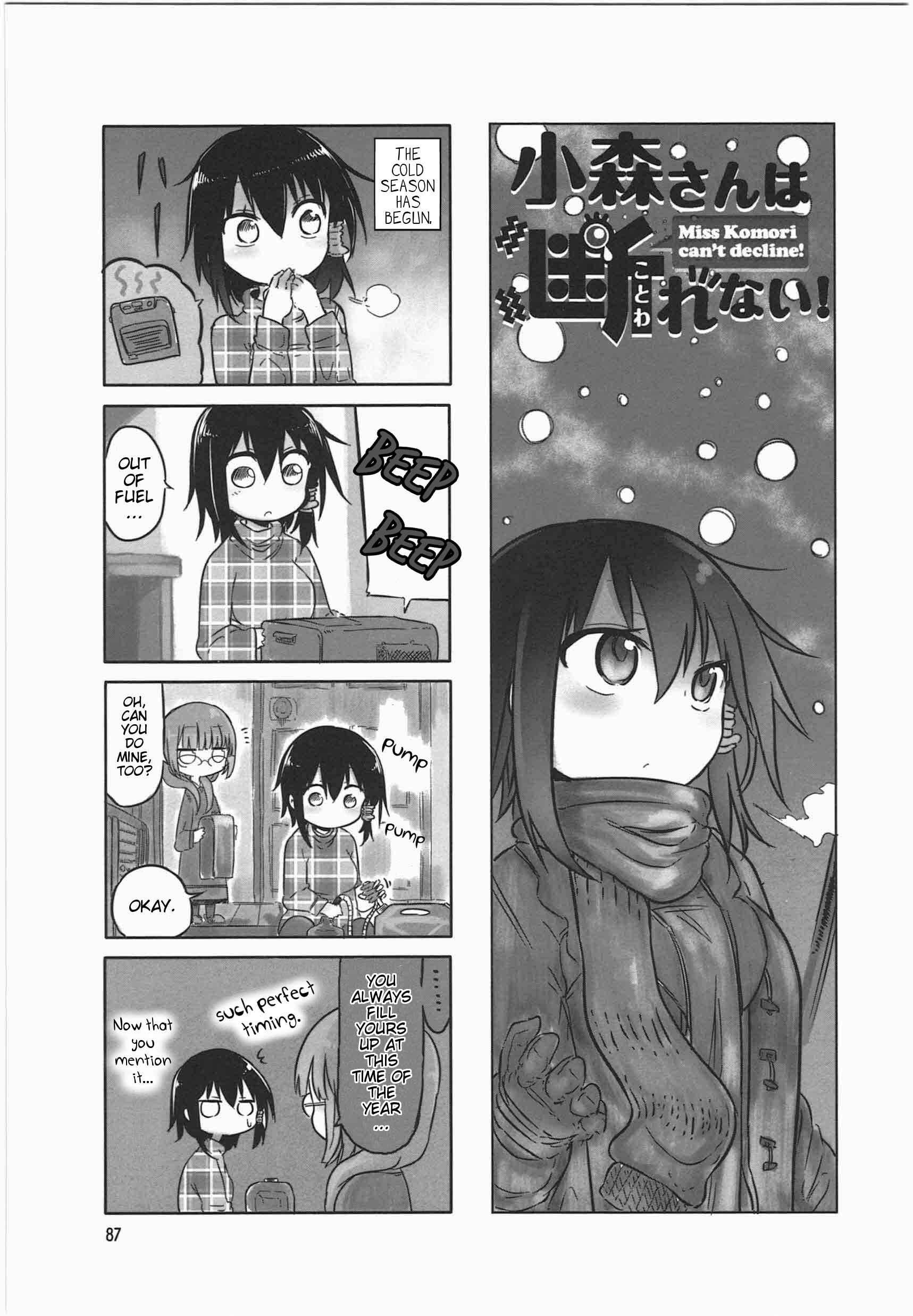 Page 1 Chapter 12 Komori-san wa Kotowarenai!