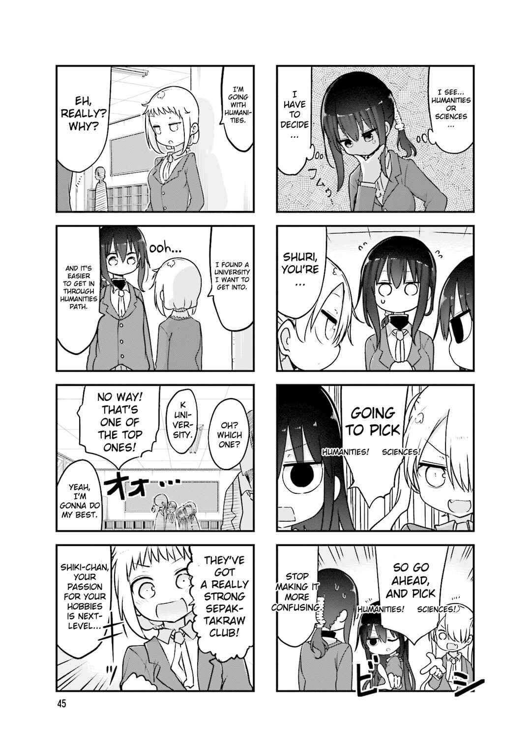 Page 4 Chapter 89 Komori-san wa Kotowarenai!