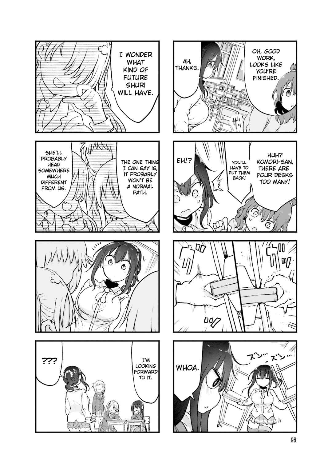 Page 9 Chapter 121 Komori-san wa Kotowarenai!