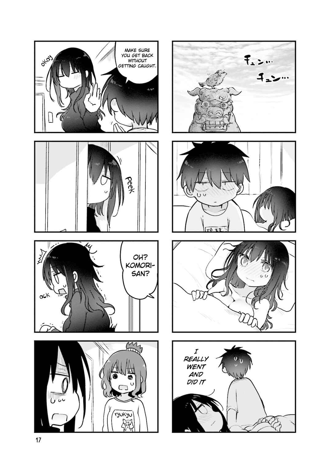Page 8 Chapter 99 Komori-san wa Kotowarenai!