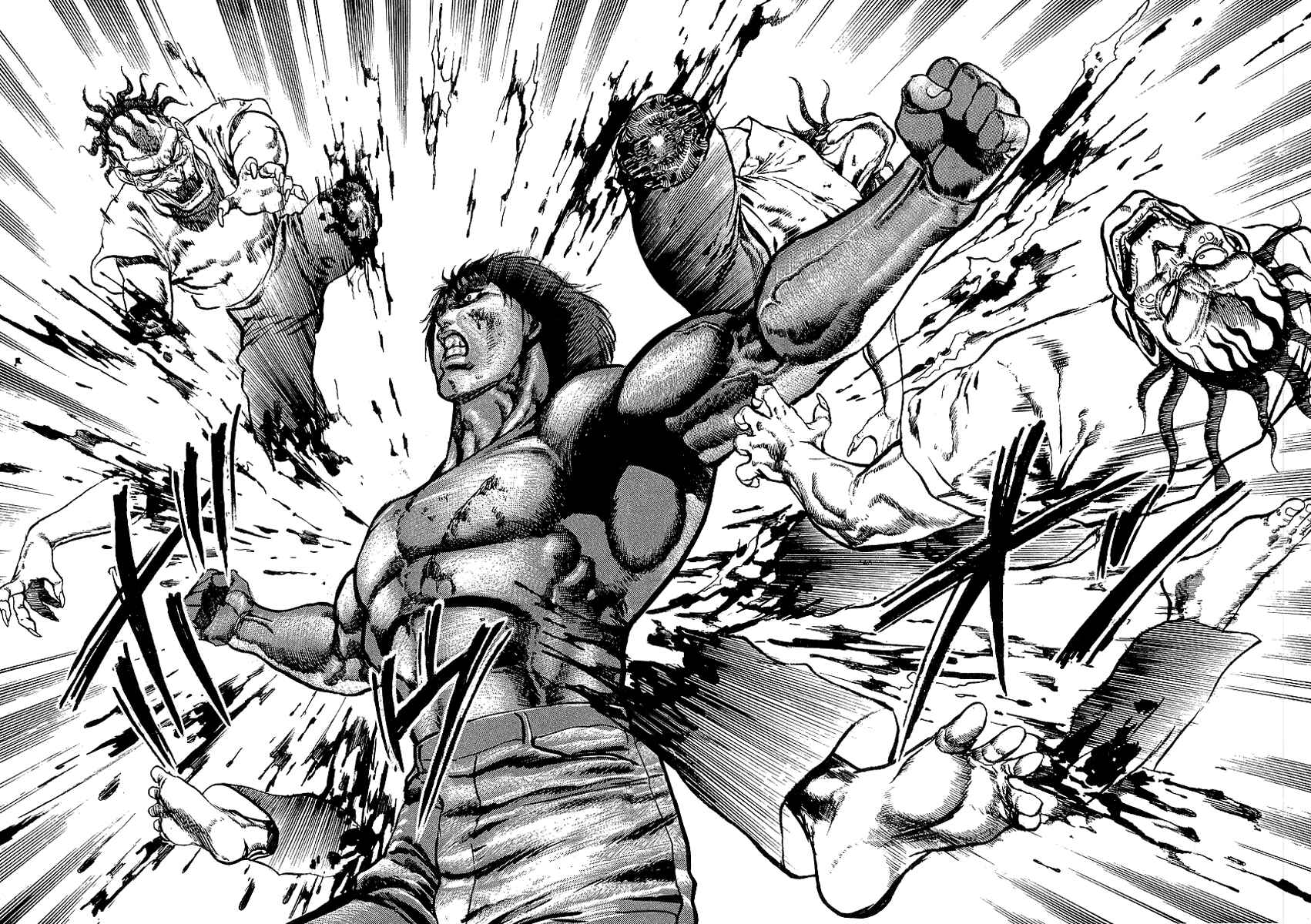 Page 27 Chapter 40 Riki-Oh
