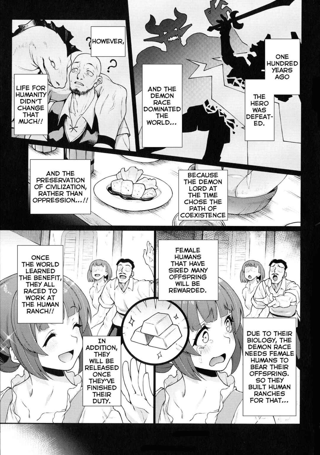Page 1 Chapter 1 Special Comic Unreal Human Ranch Edition