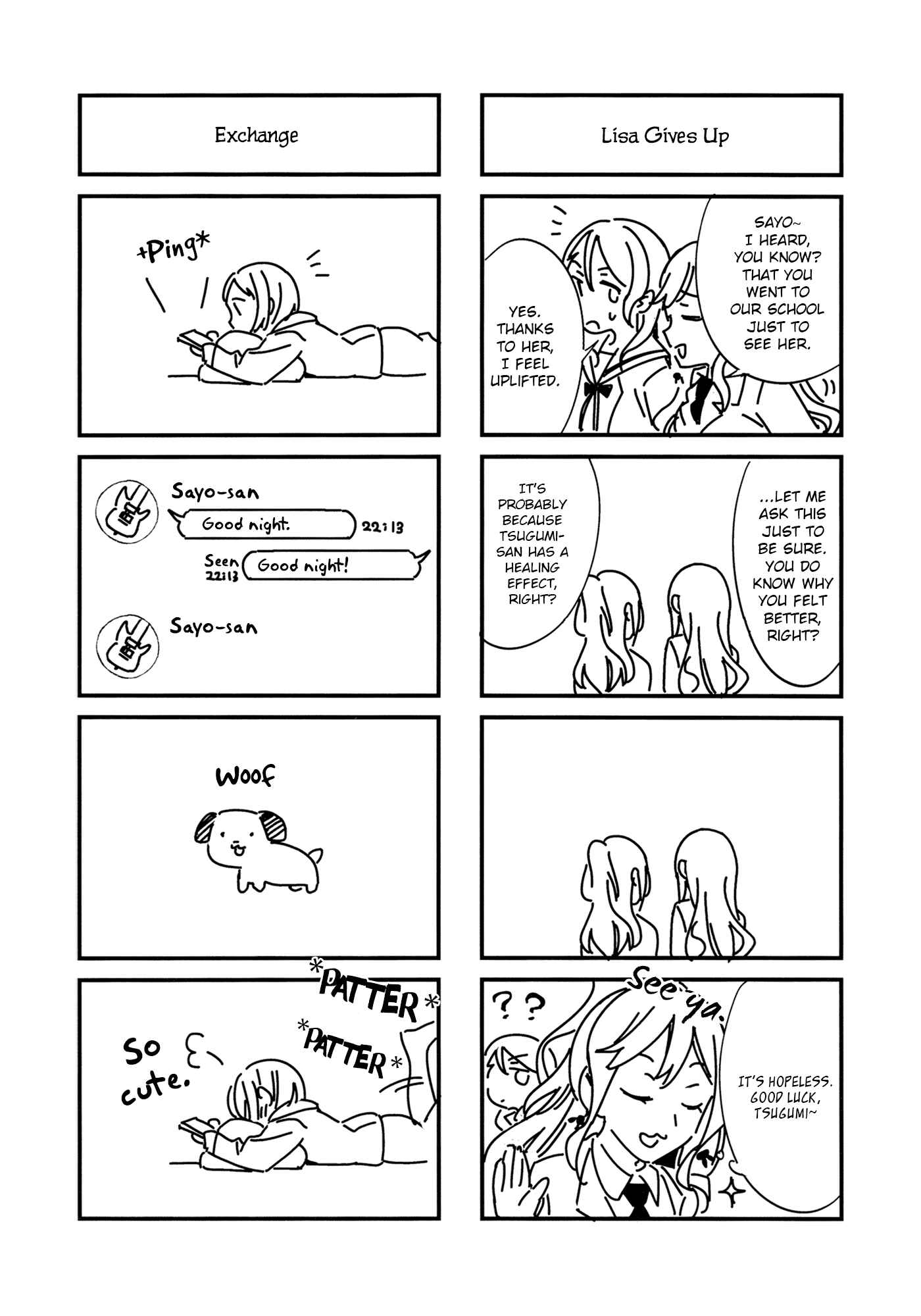 Page 10 Chapter Unknown_0b59 BanG Dream! - Choco Mint Radio (Doujinshi)