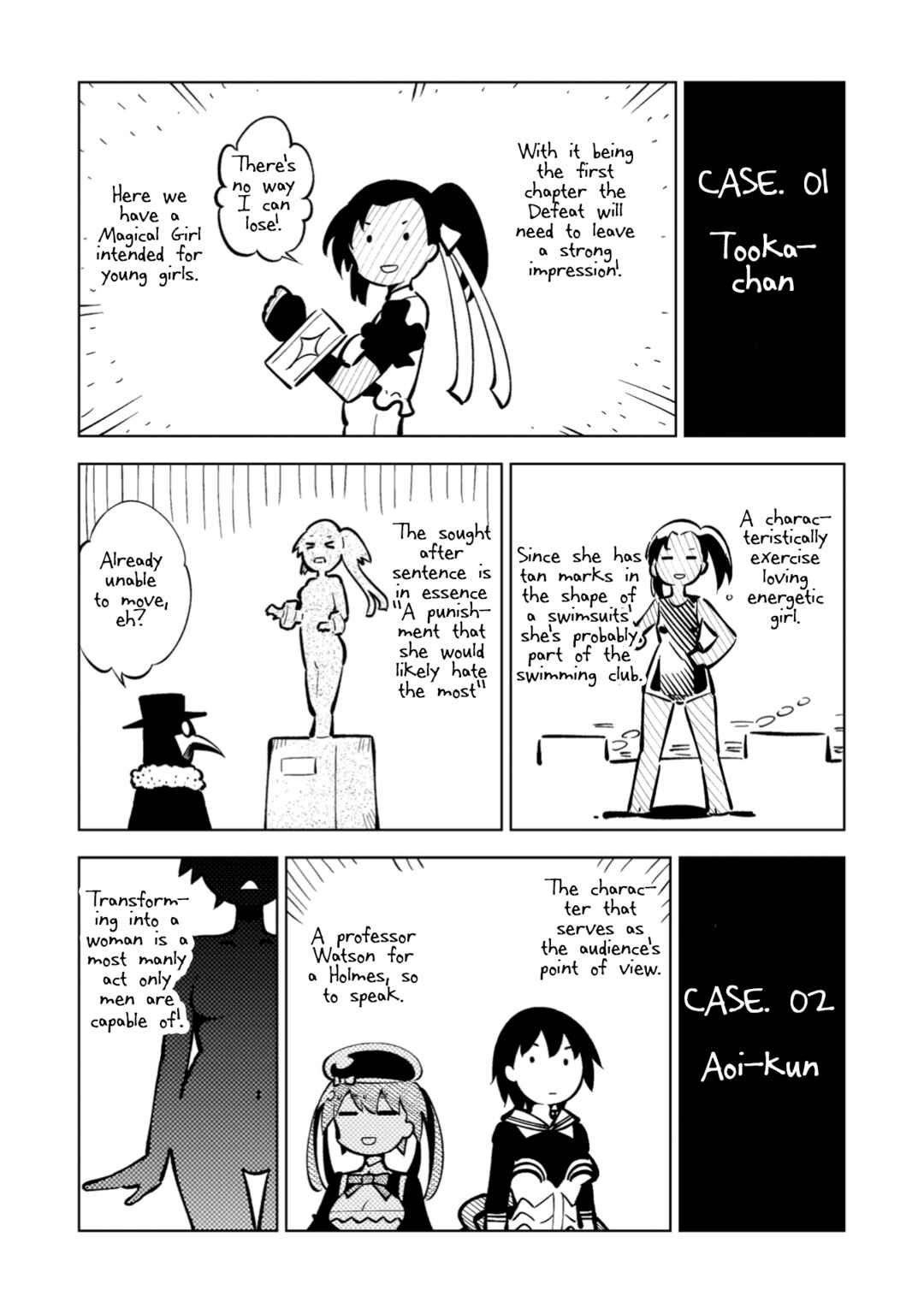 Page 8 Chapter 5.1 Mahou Shoujo × Haiboku Saiban