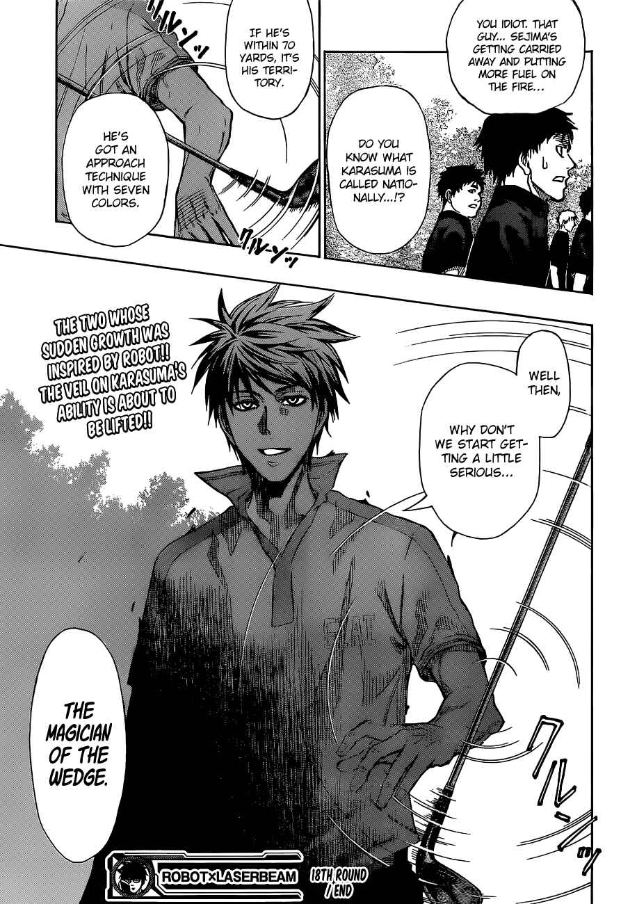 Page 20 Chapter 18 Robot × Laserbeam