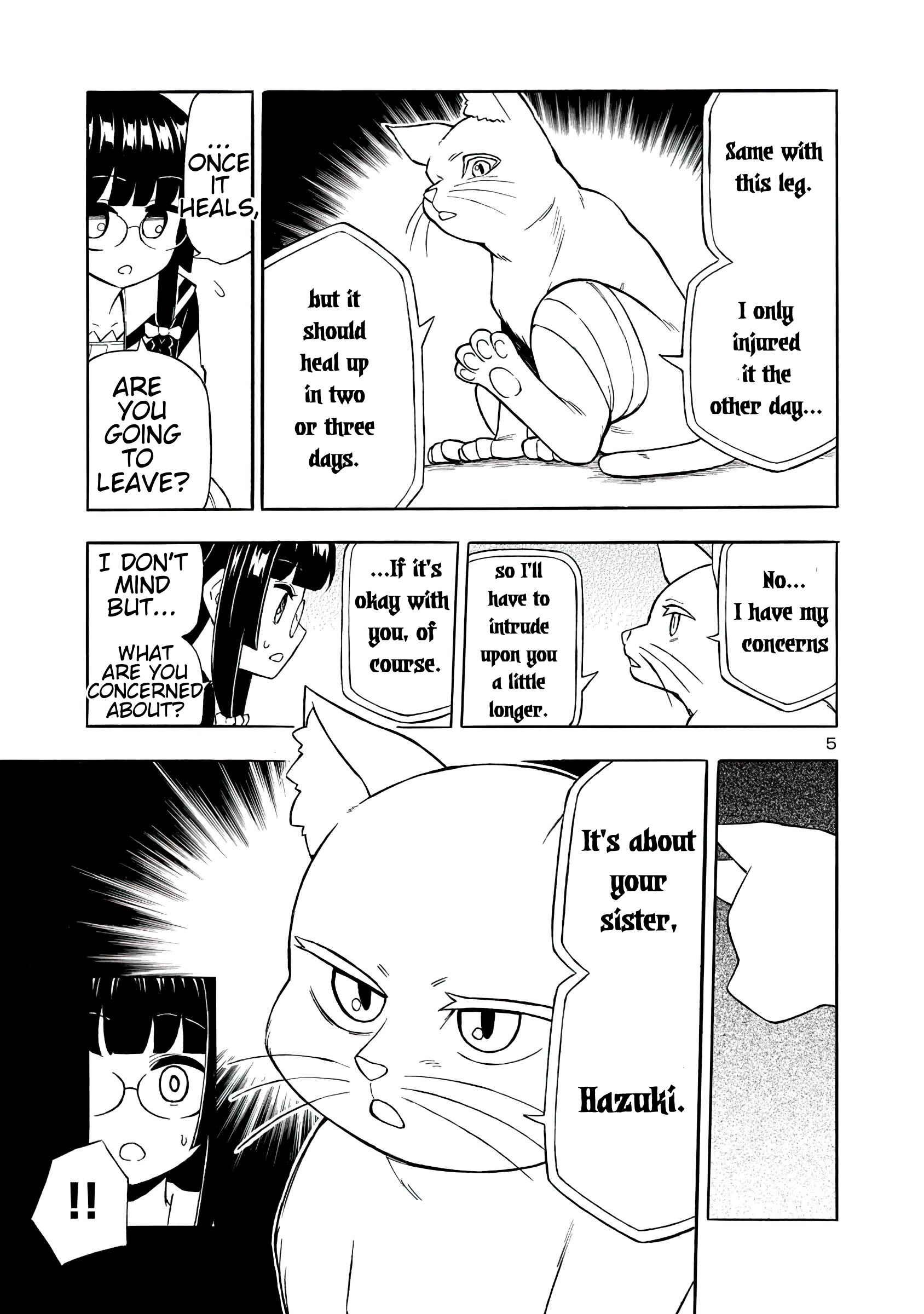 Page 5 Chapter 13 Bakeneko Hazuki no Shimai Jijou