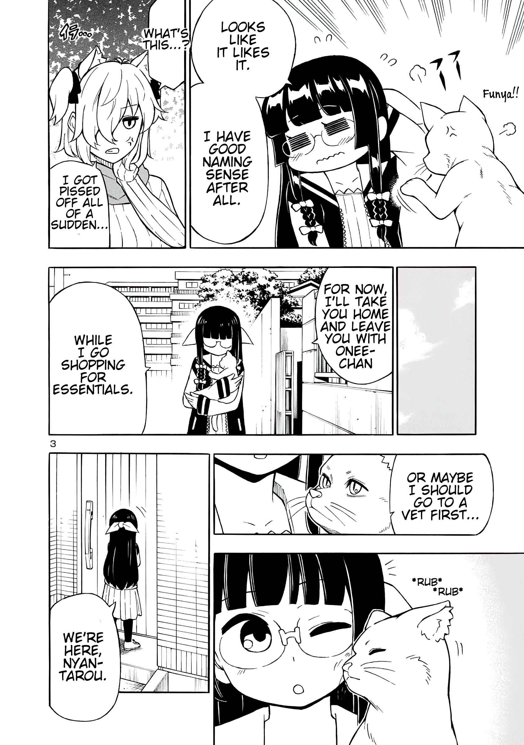 Page 3 Chapter 10.2 Bakeneko Hazuki no Shimai Jijou