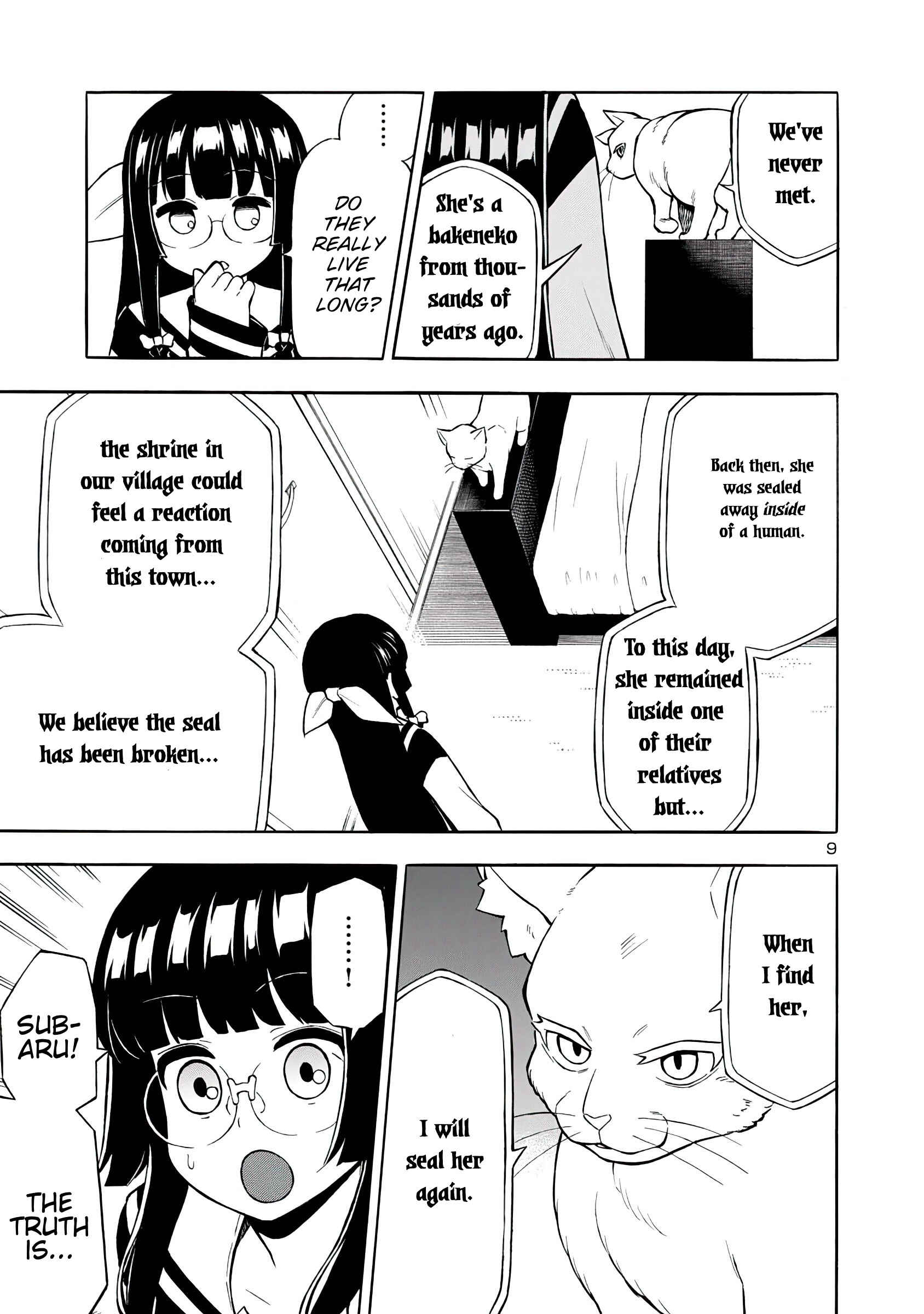 Page 9 Chapter 11 Bakeneko Hazuki no Shimai Jijou