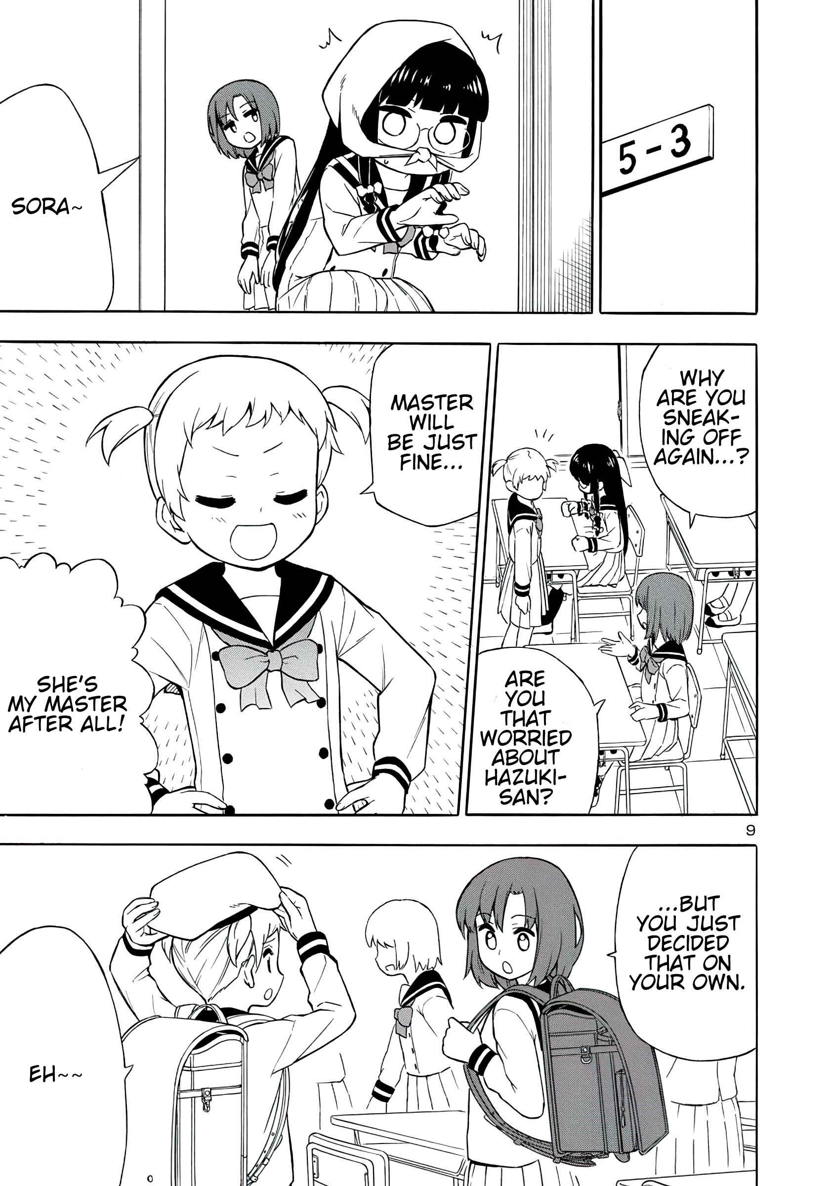 Page 9 Chapter 9.1 Bakeneko Hazuki no Shimai Jijou