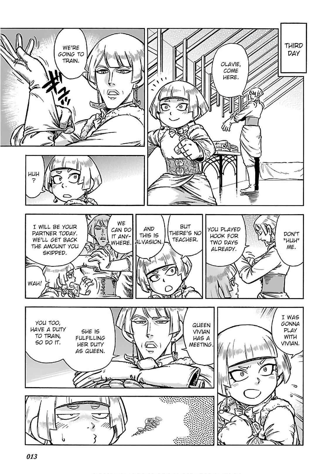 Page 14 Chapter 35 STRAVAGANZA The Queen in the Iron Mask