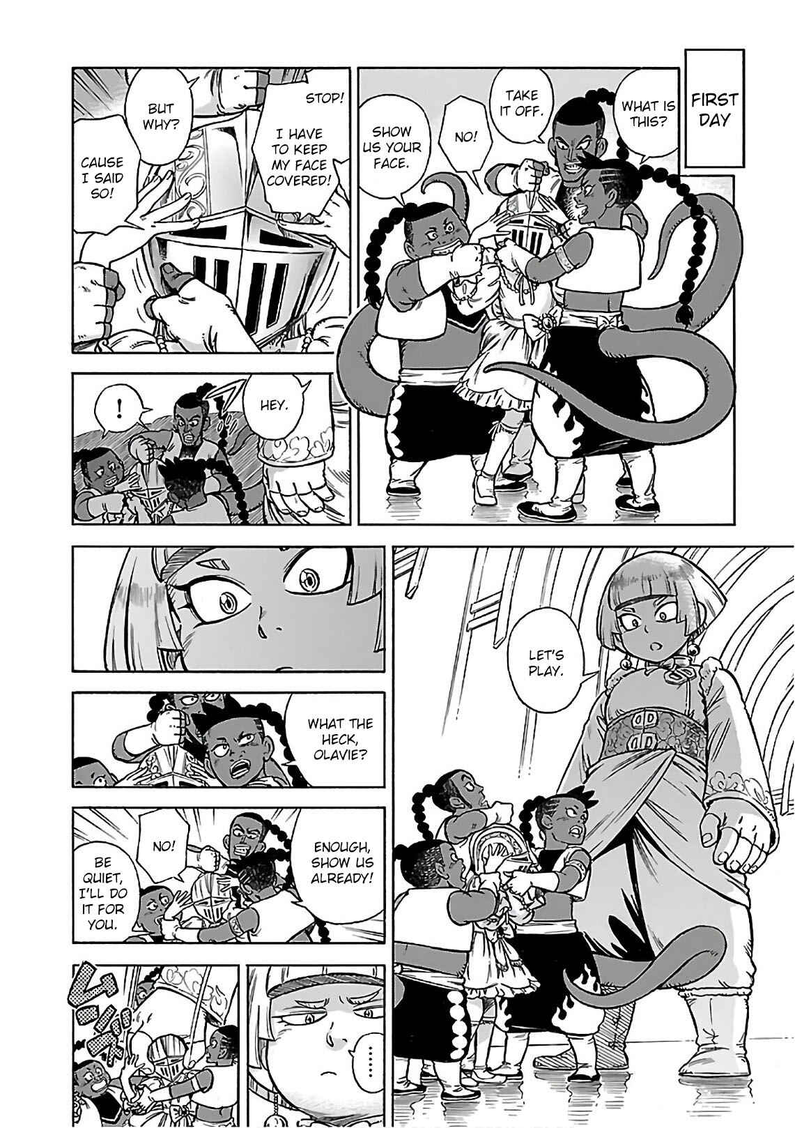 Page 5 Chapter 35 STRAVAGANZA The Queen in the Iron Mask